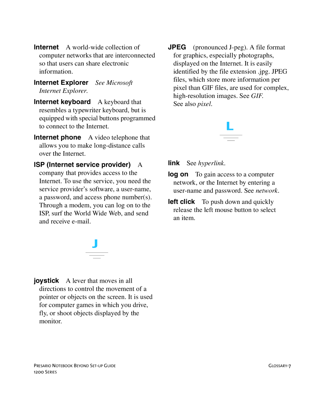 HP 1215EA manual See Microsoft, Internet Explorer, Link See hyperlink 