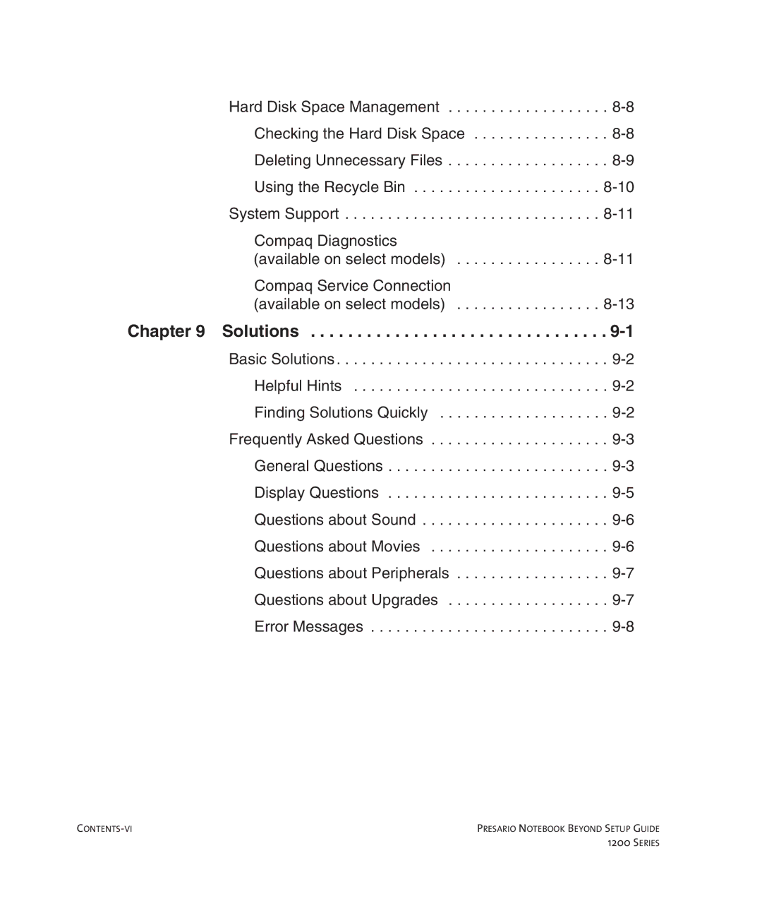 HP 1215EA manual Solutions 