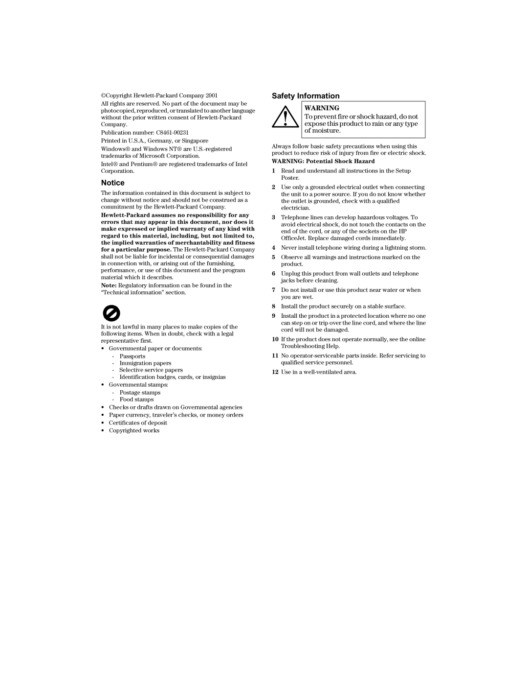 HP 1220 Fax manual 1RWLFH 