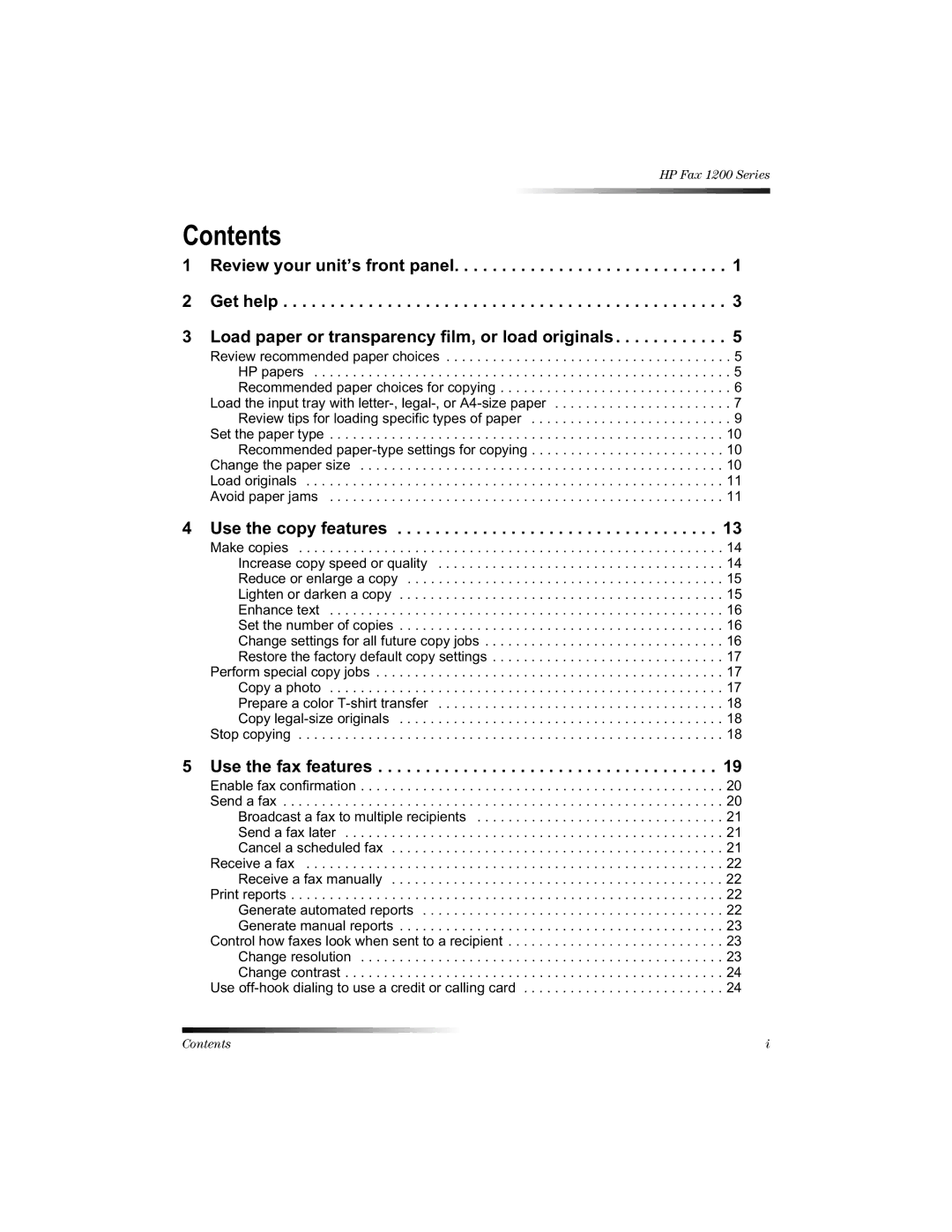 HP 1220 Fax manual Rqwhqwv 