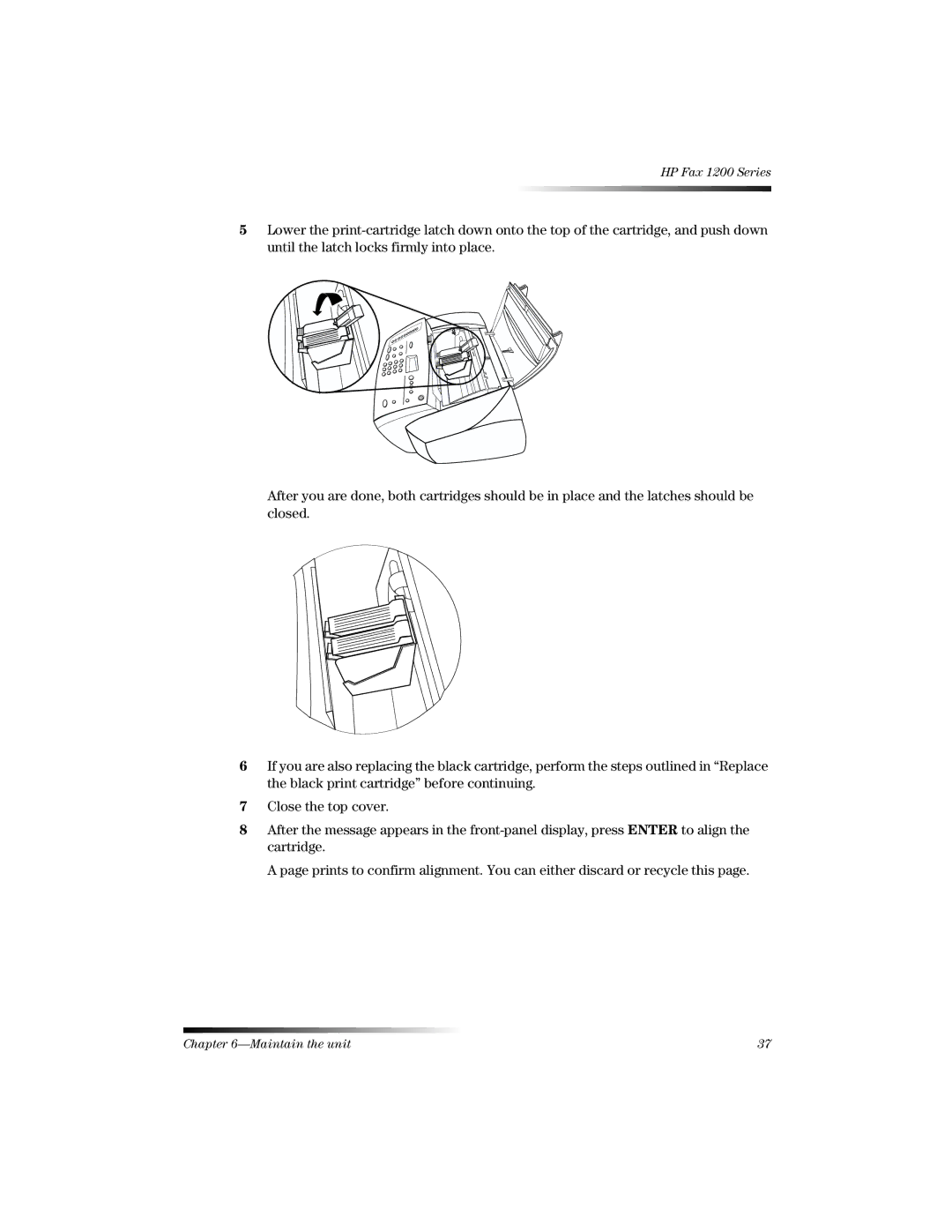 HP 1220 Fax manual HP Fax 1200 Series 