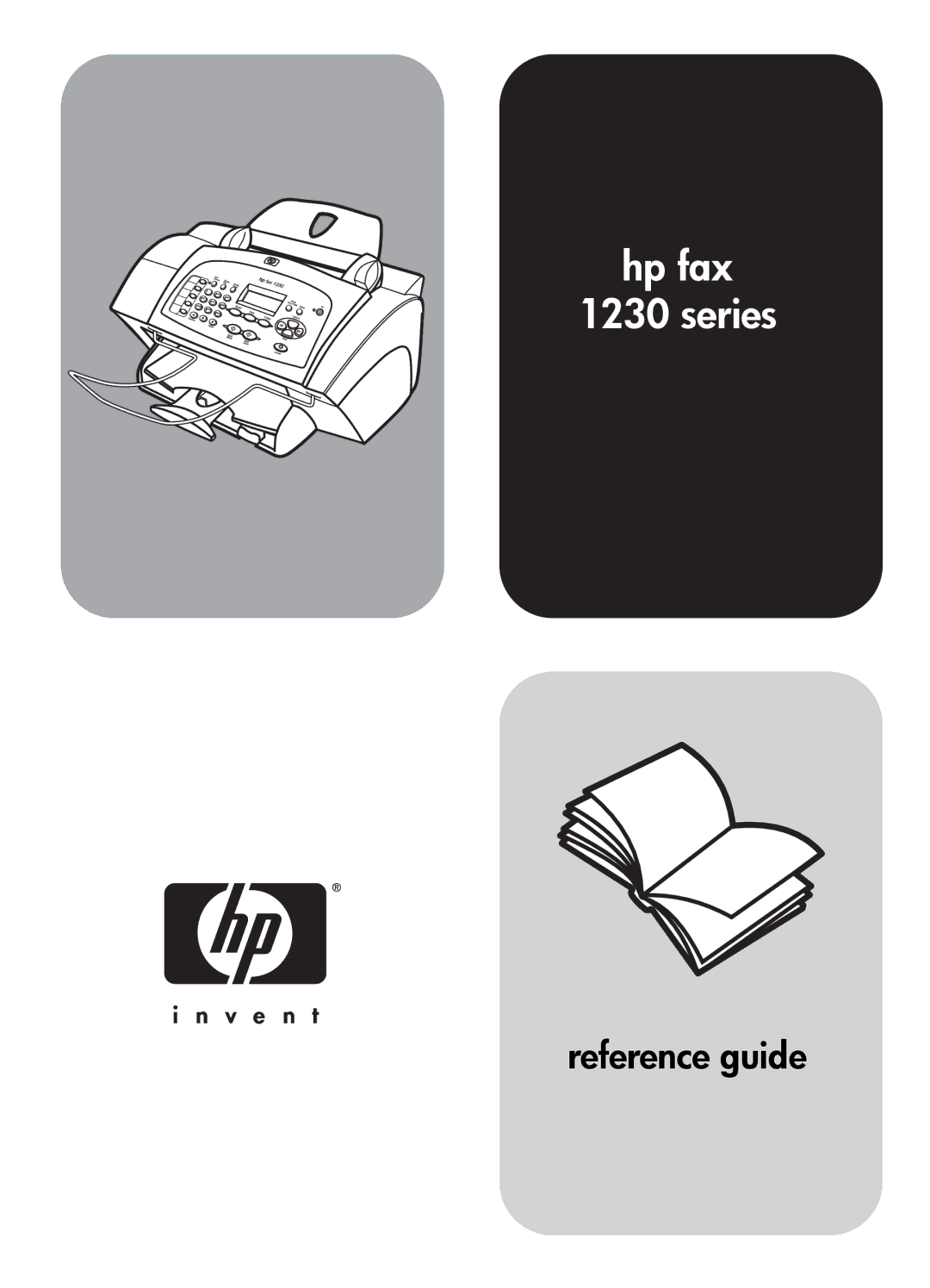 HP 1230 Fax manual Hp fax Series 