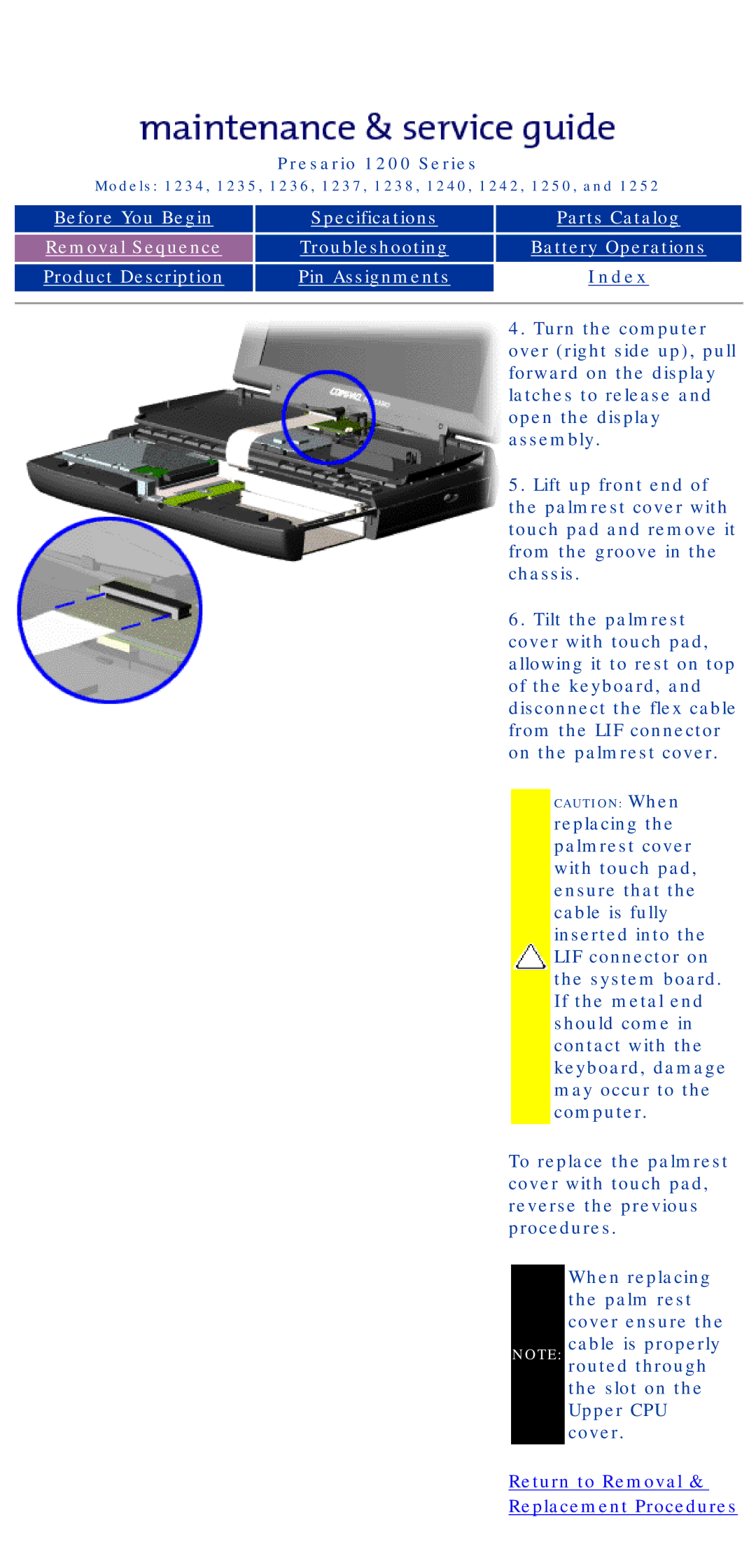 HP 1242, 1234 manual Battery Operations 