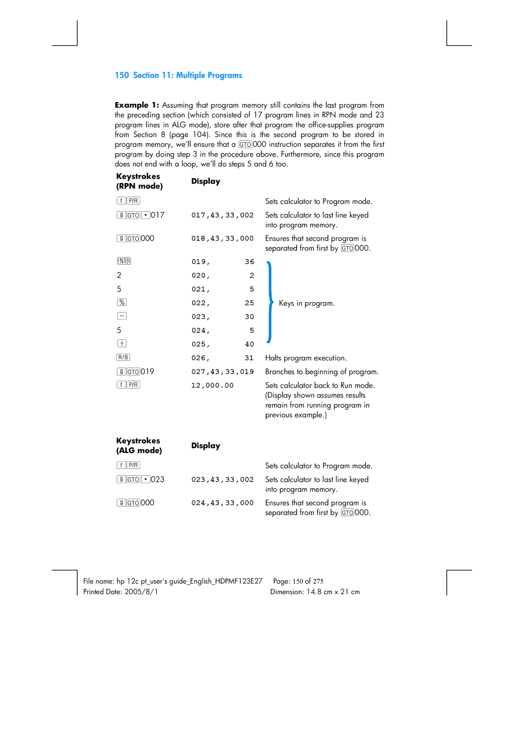 HP 12C Financial 12C manual 018,43,33,000, 019 020 021 022, 023 024 025 026, 027,43,33,019, 023,43,33,002, 024,43,33,000 