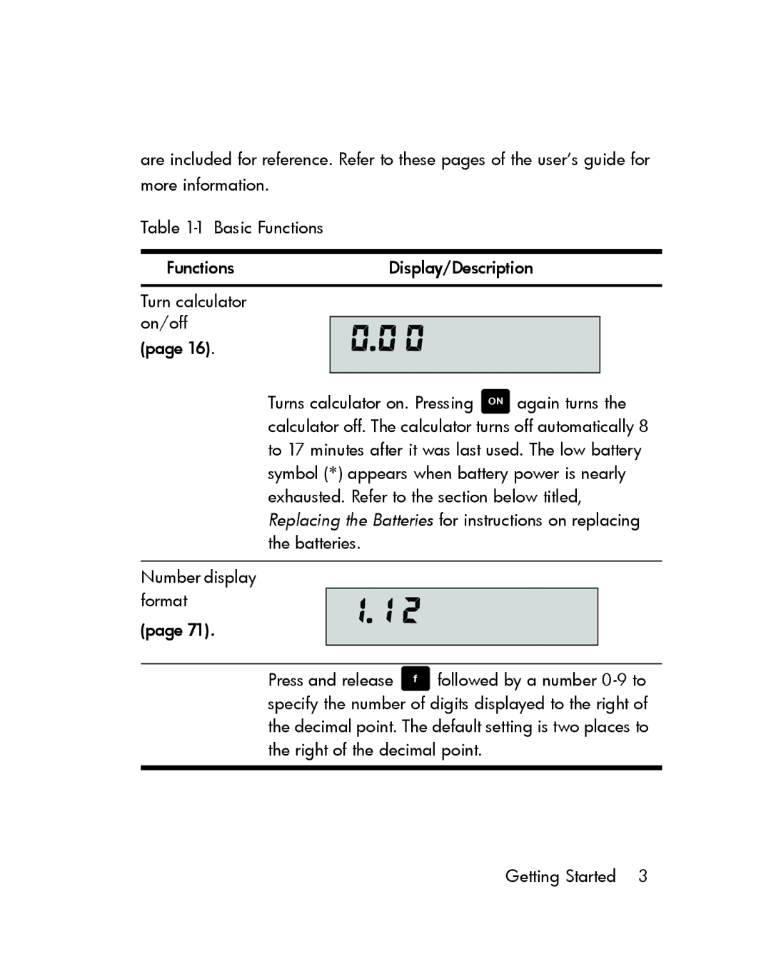 HP 12c Prestige Financial manual 