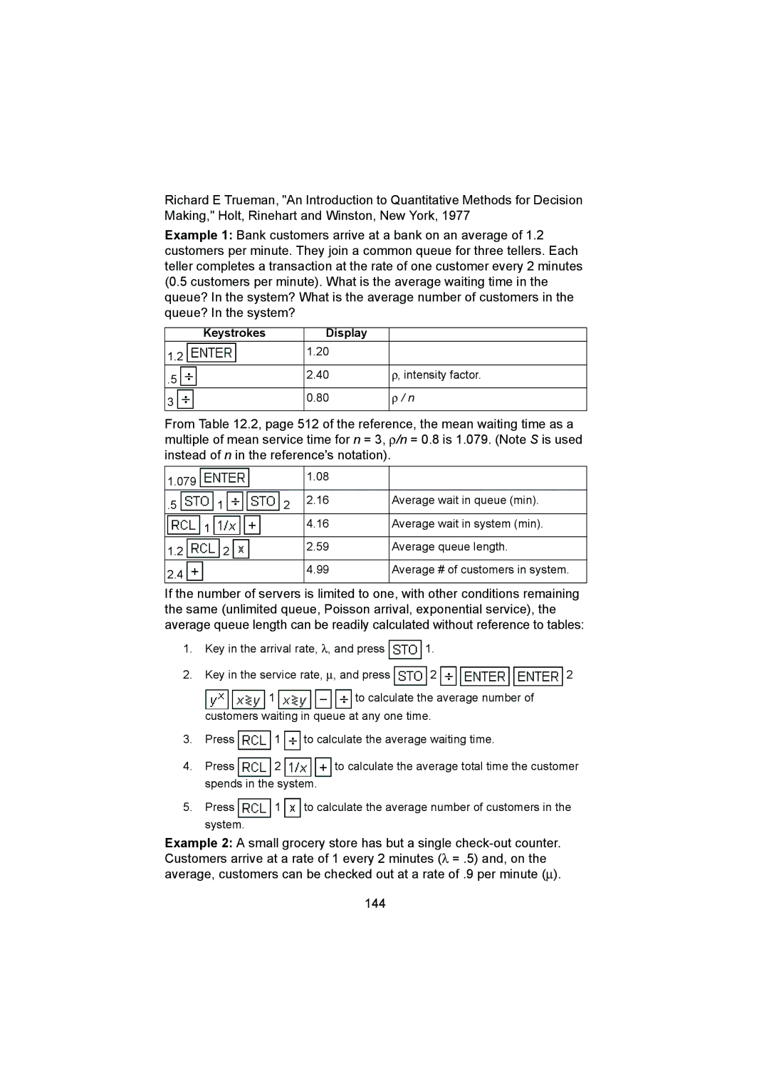 HP 12C manual Intensity factor 