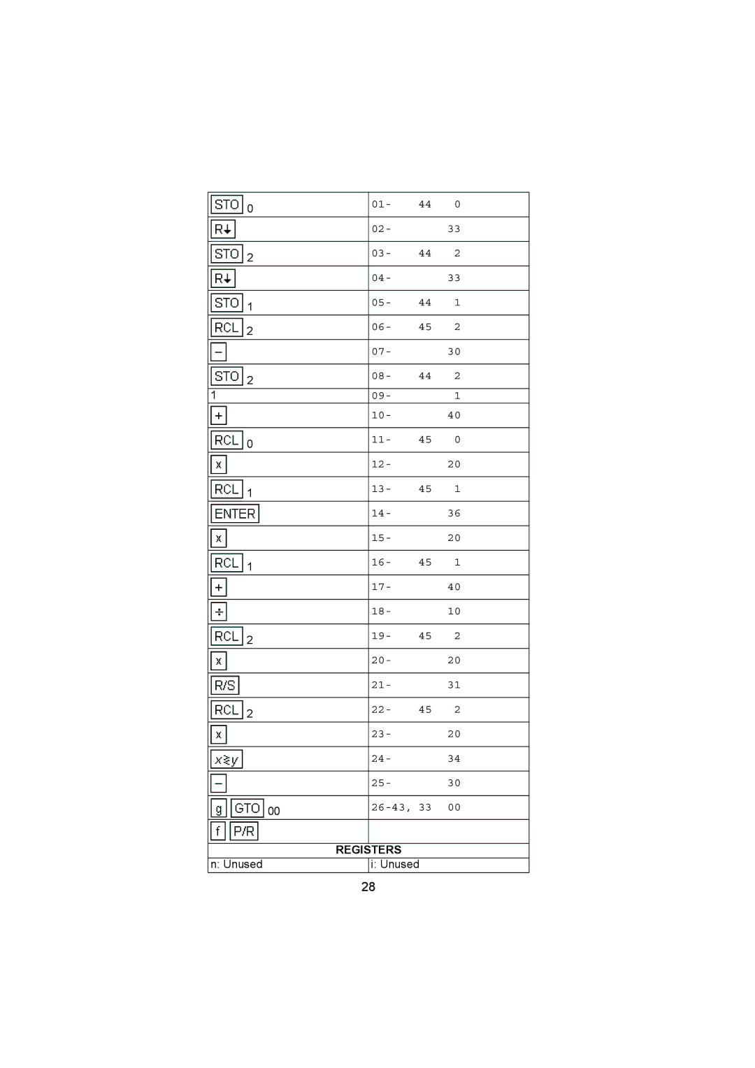 HP 12C manual 26-43 