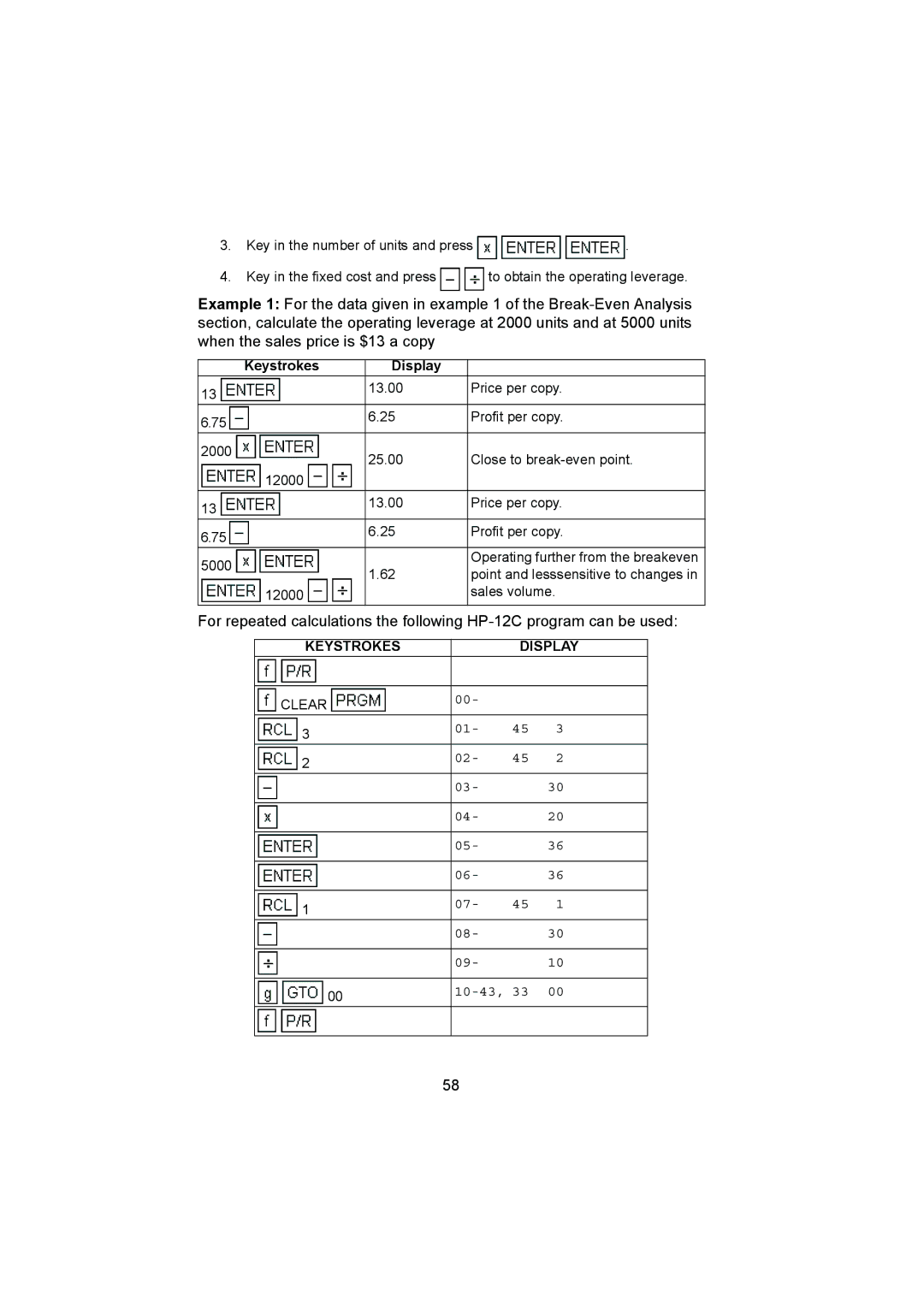 HP 12C manual 10-43 