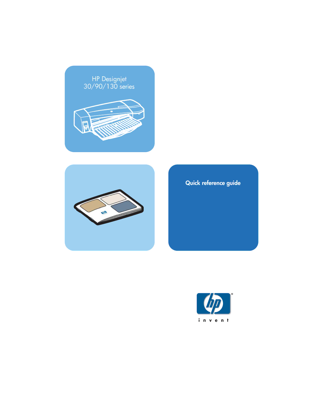 HP manual HP Designjet 30/90/130 series 