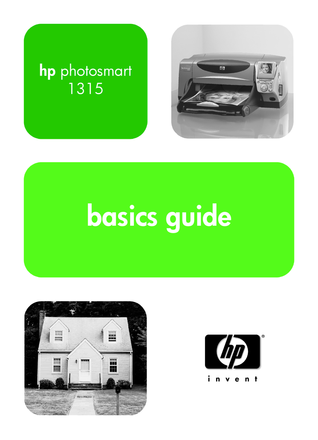 HP 1315 manual Basics guide 