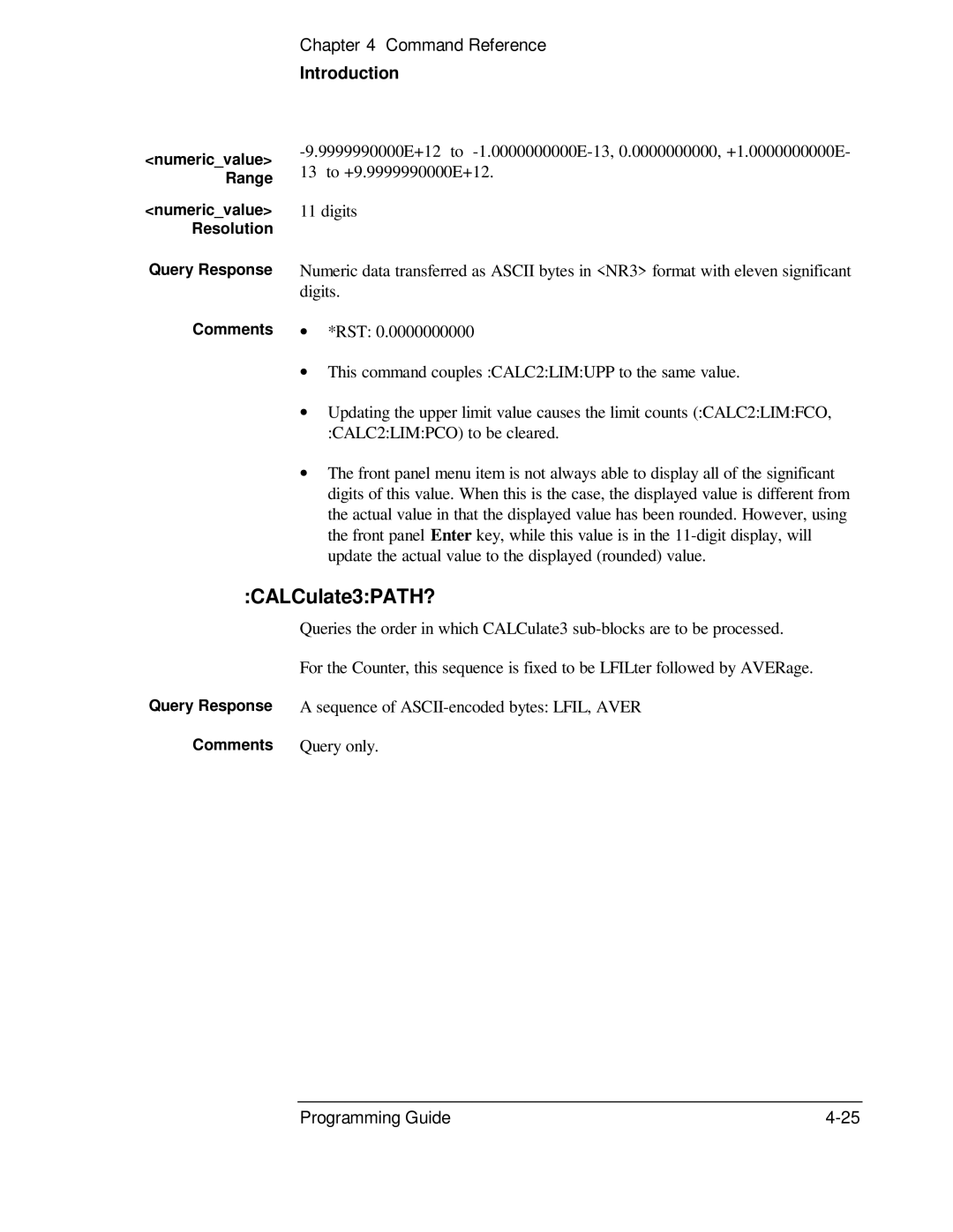 HP 53131A, 132A manual CALCulate3PATH? 