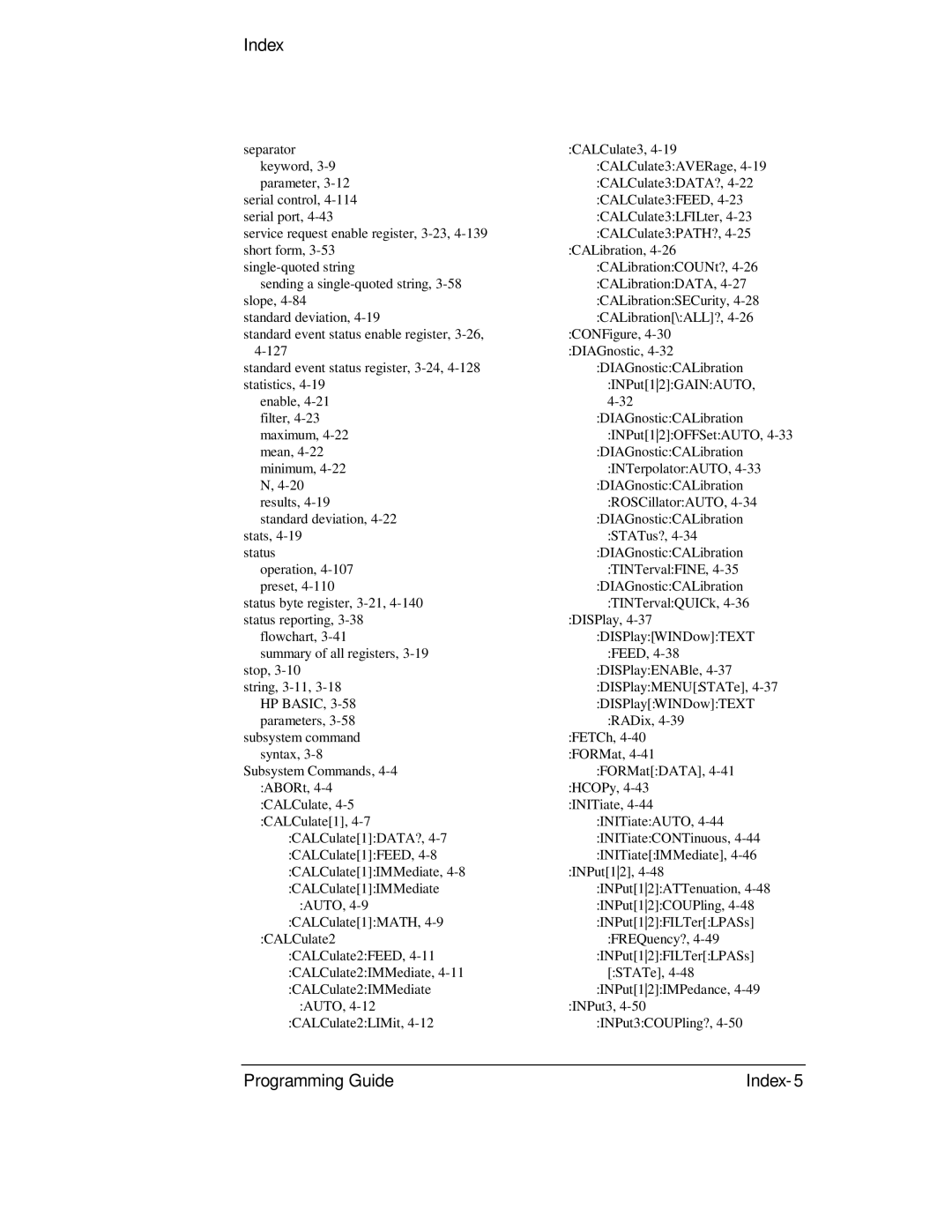 HP 53131A, 132A manual INPut12OFFSetAUTO 