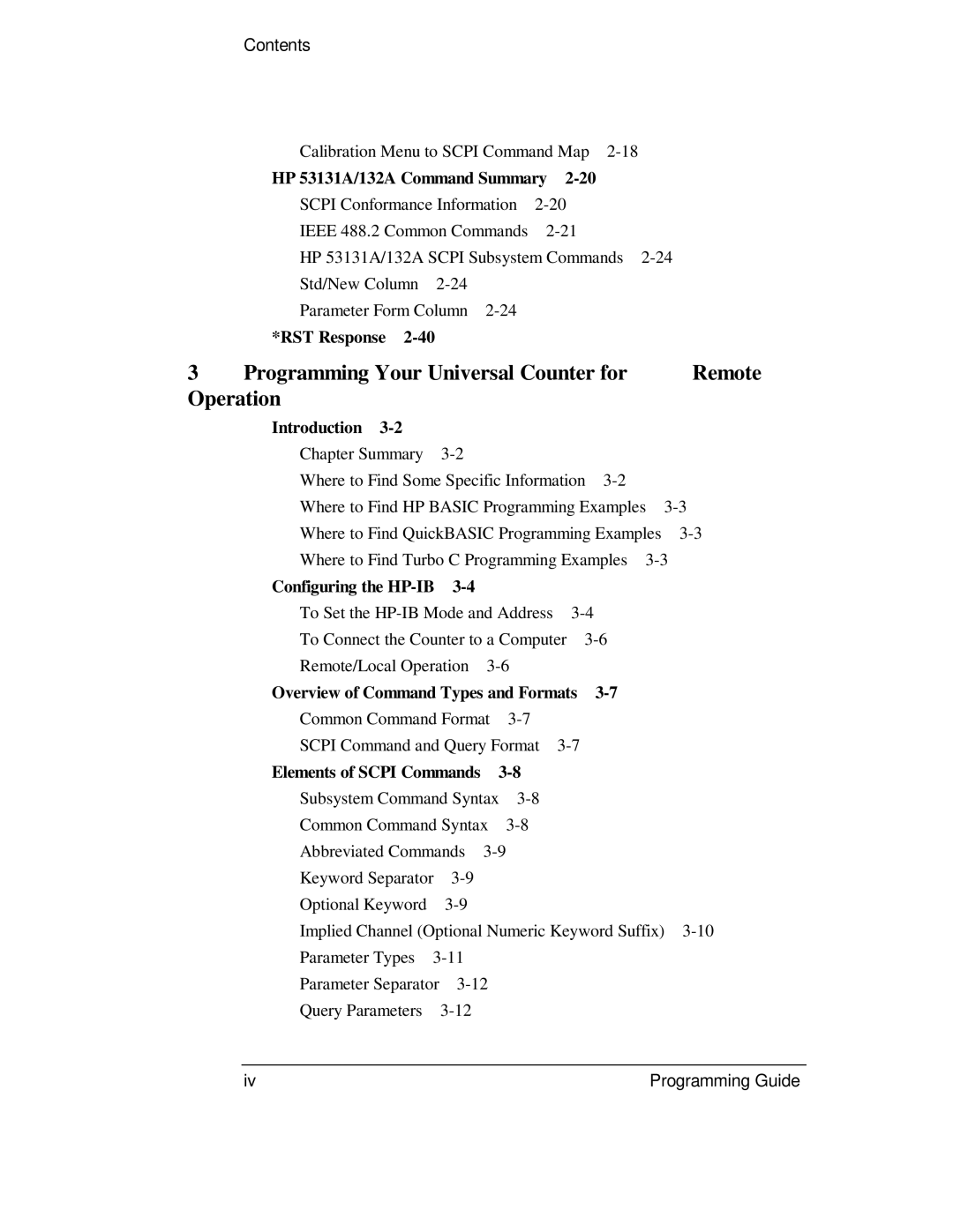 HP 132A, 53131A manual Remote 