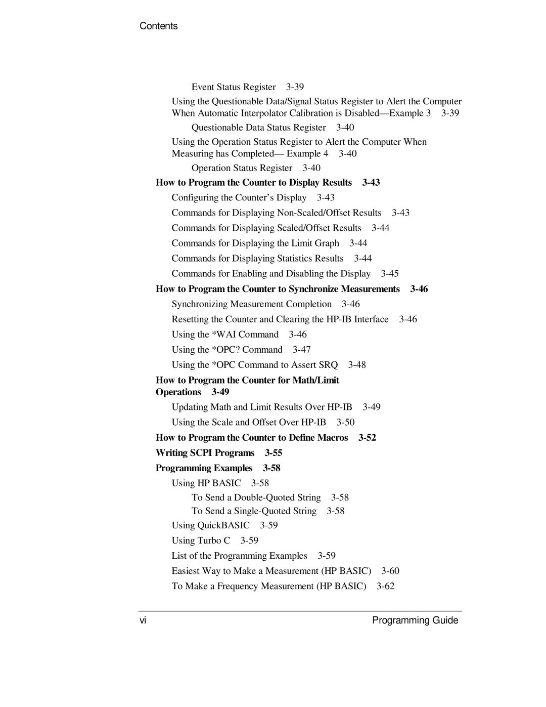 HP 132A, 53131A manual How to Program the Counter to Display Results 