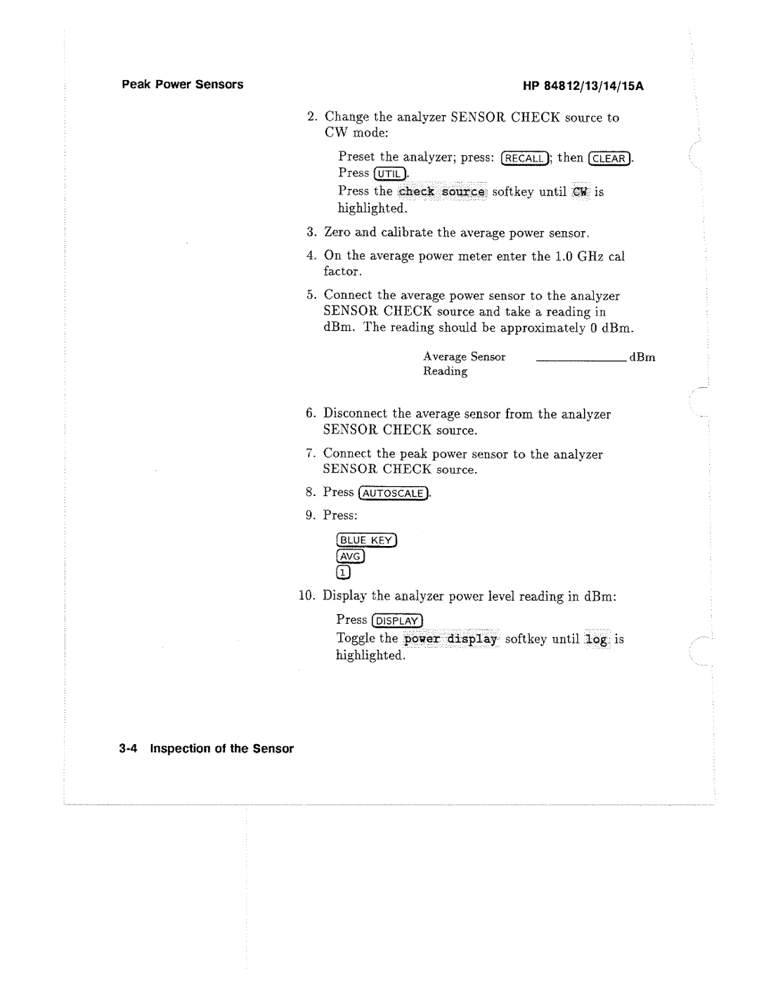 HP 84812A, 13A, 14A manual 