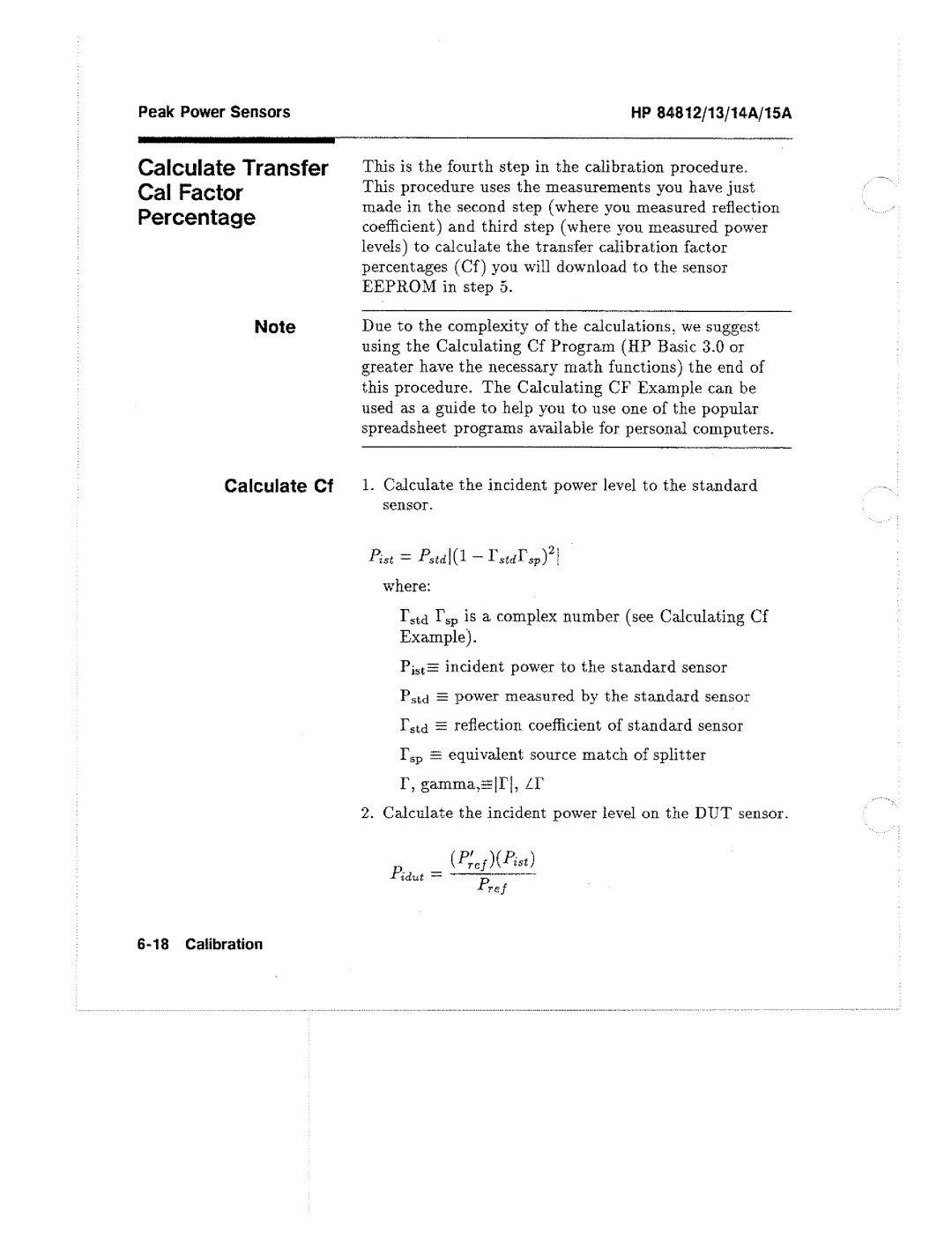 HP 84812A, 13A, 14A manual 