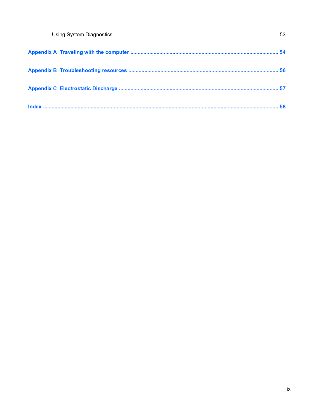 HP 14-3010nr manual Using System Diagnostics 