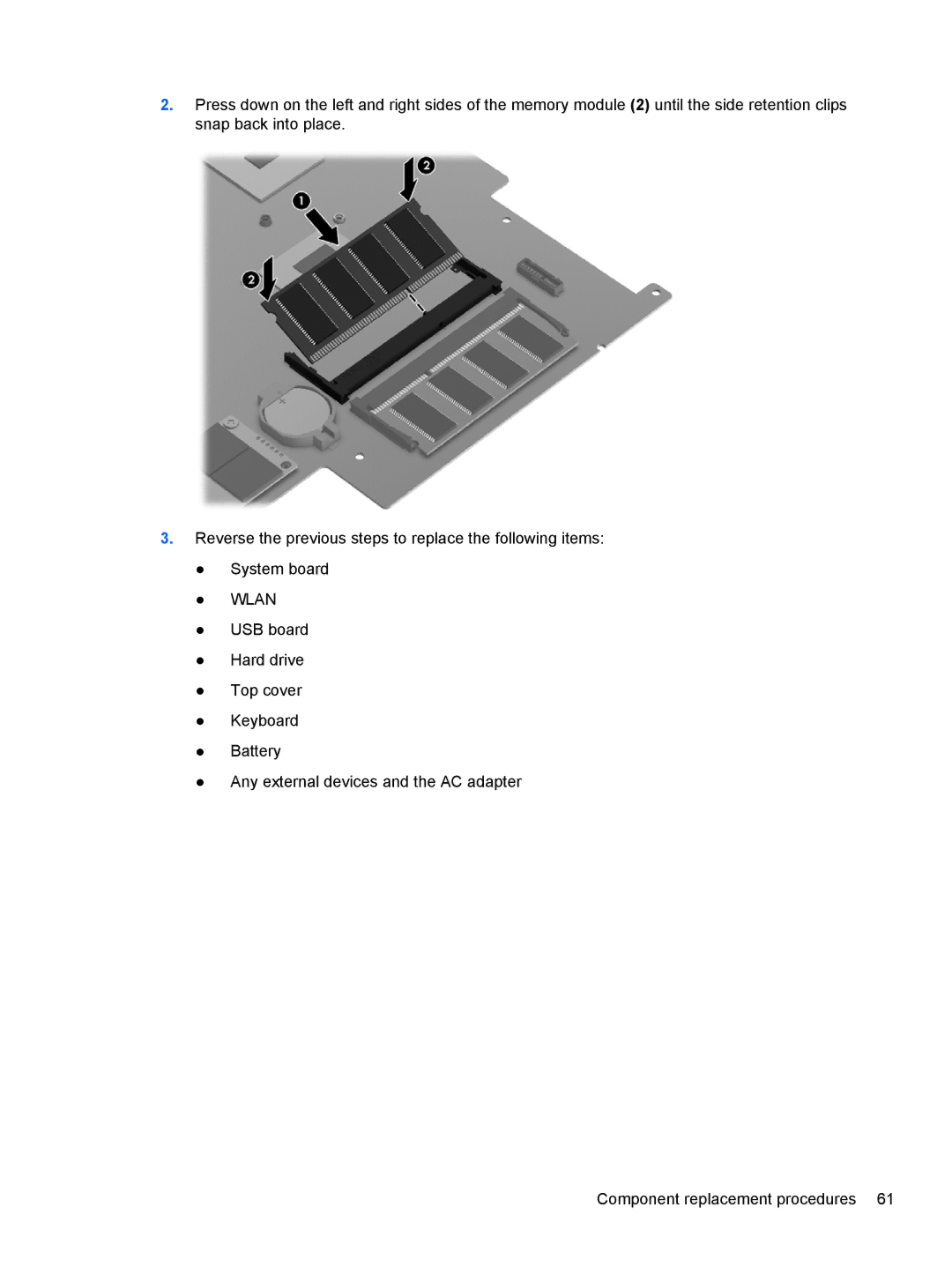 HP 14-B013nr C2k07ua 14 C2K07UAABA manual Wlan 