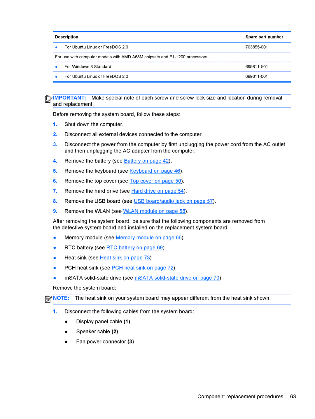 HP 14 Ultrabook manual Remove the USB board see USB board/audio jack on 