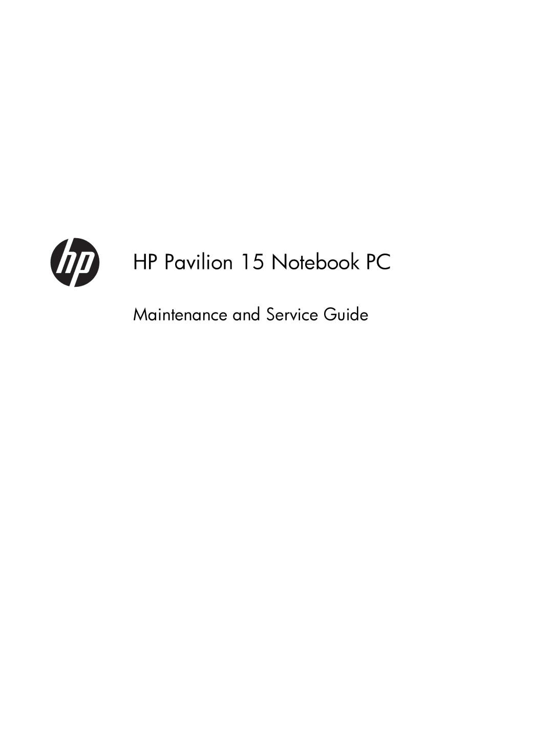 HP 15 E0L73UAABA, 15 E0M61UAABA, 15 E0L75UAABA manual HP Pavilion 15 Notebook PC 