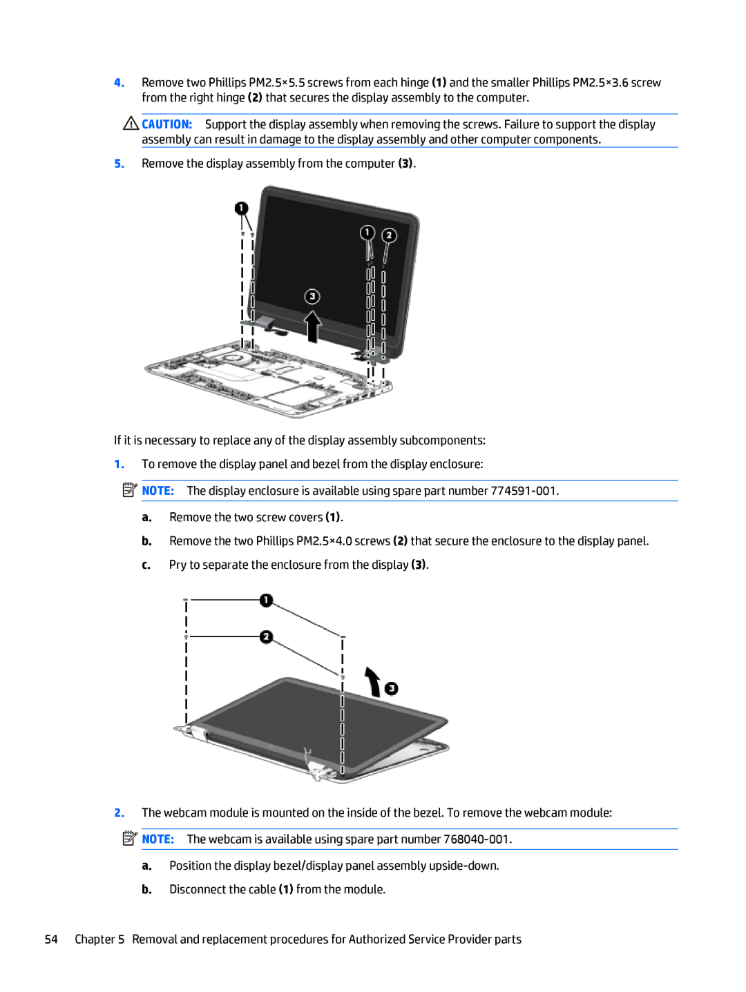 HP 15-u002xx x360, 15-u011dx x360, 15-u050ca x360, 15t-u000 x360 manual 