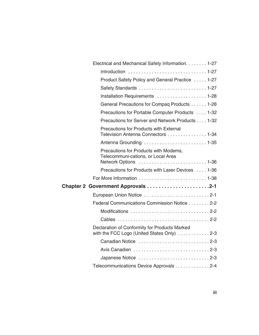 HP 1515EA manual Government Approvals 