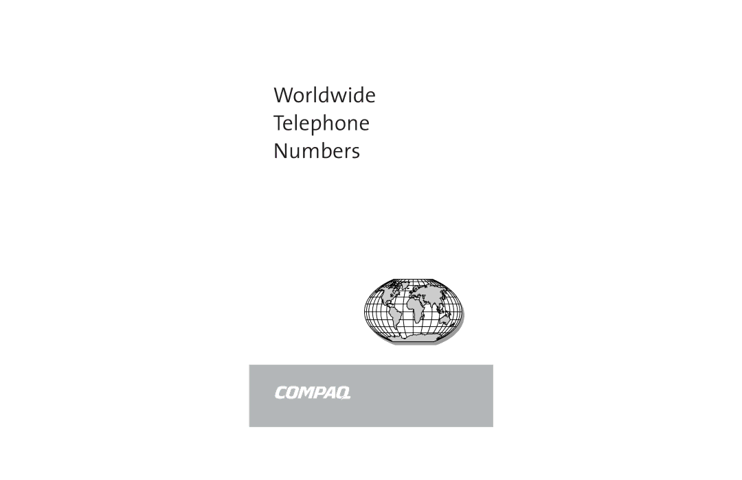 HP 1525CA, 1527EA, 1525EA, 1523EA, 1522EA, 1520CA, 1516US, 920US, 920CA, 918RSH, 916US, 915US manual Worldwide Telephone Numbers 