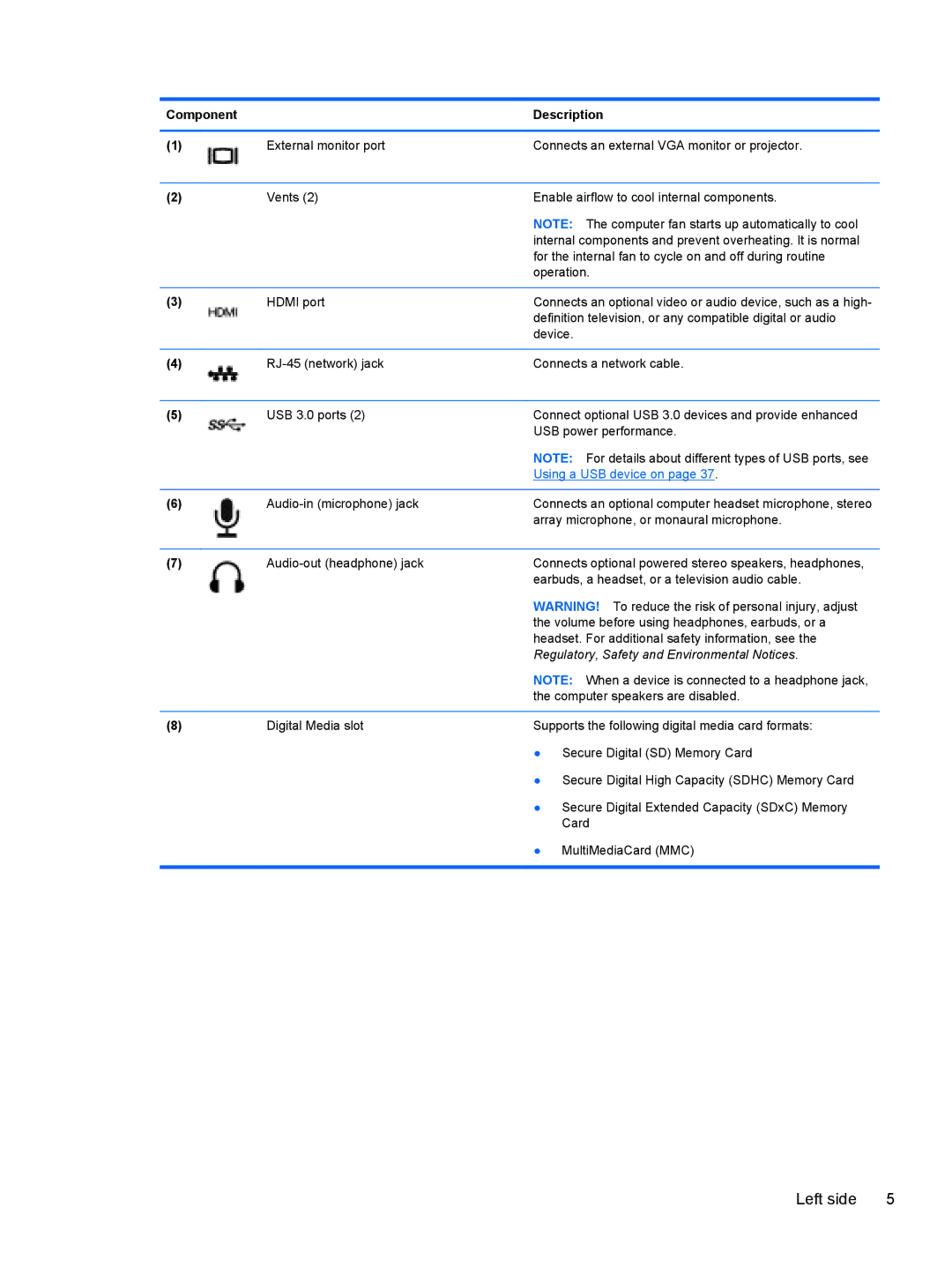 HP 15.6-Inch C2N46UA#ABA manual Regulatory, Safety and Environmental Notices 