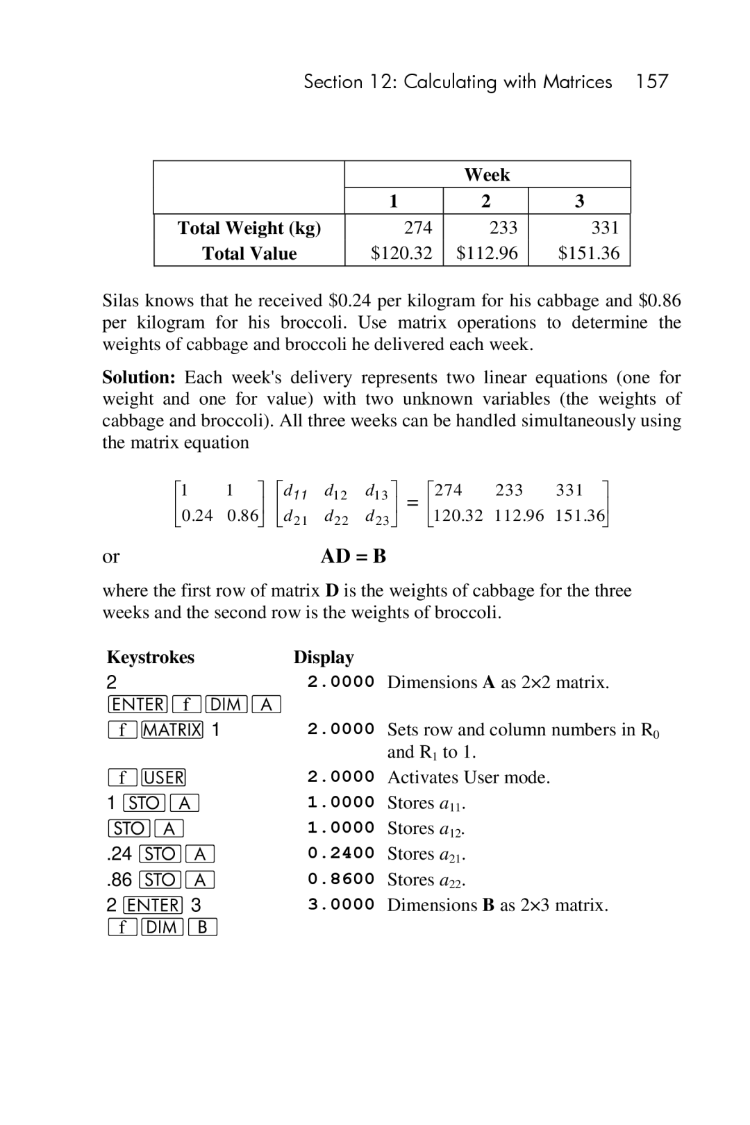 HP 15c Scientific manual 24 OA, 2400, 86 OA, 8600, ´mB 