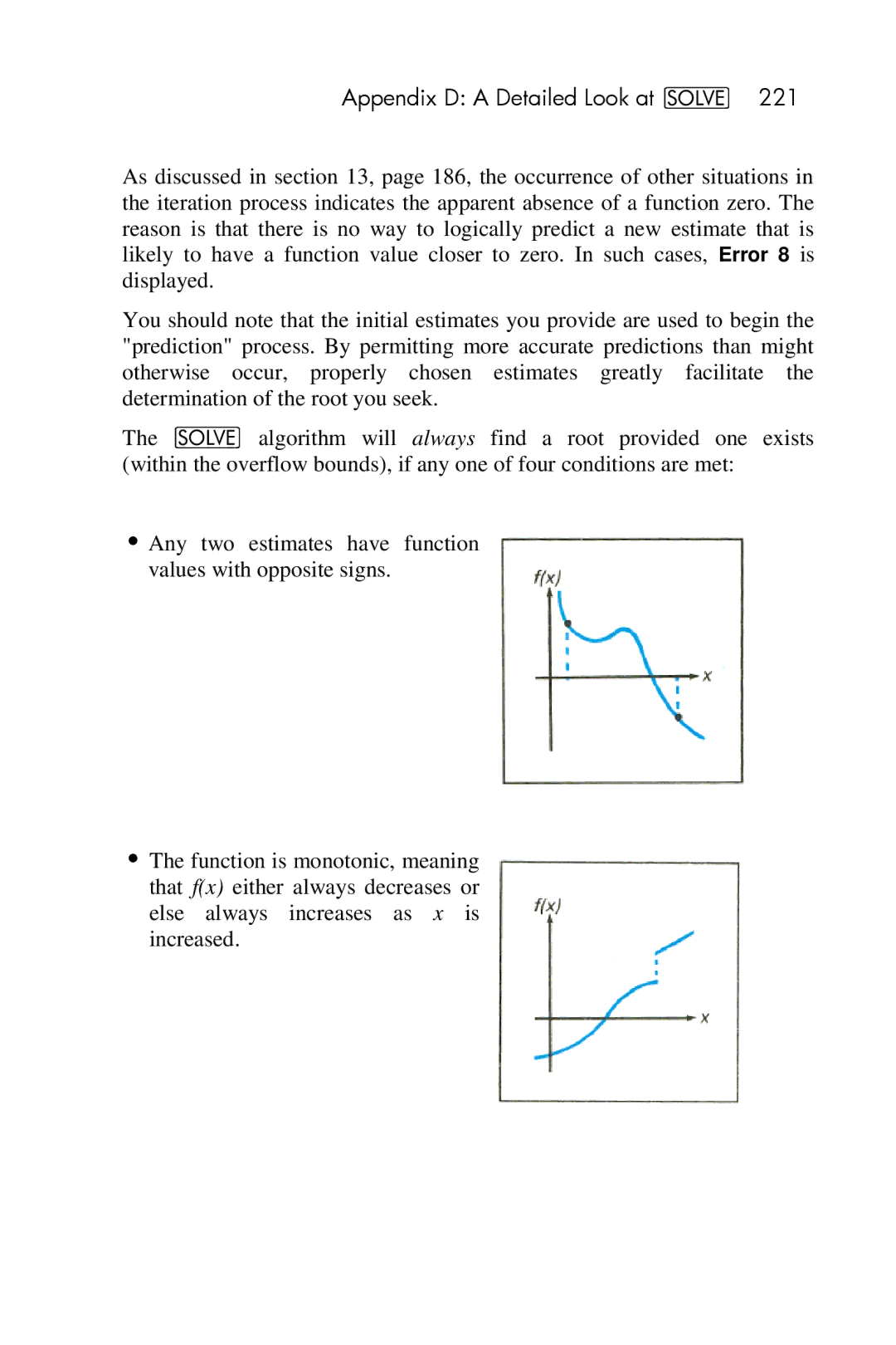 HP 15c Scientific manual Appendix D a Detailed Look at 