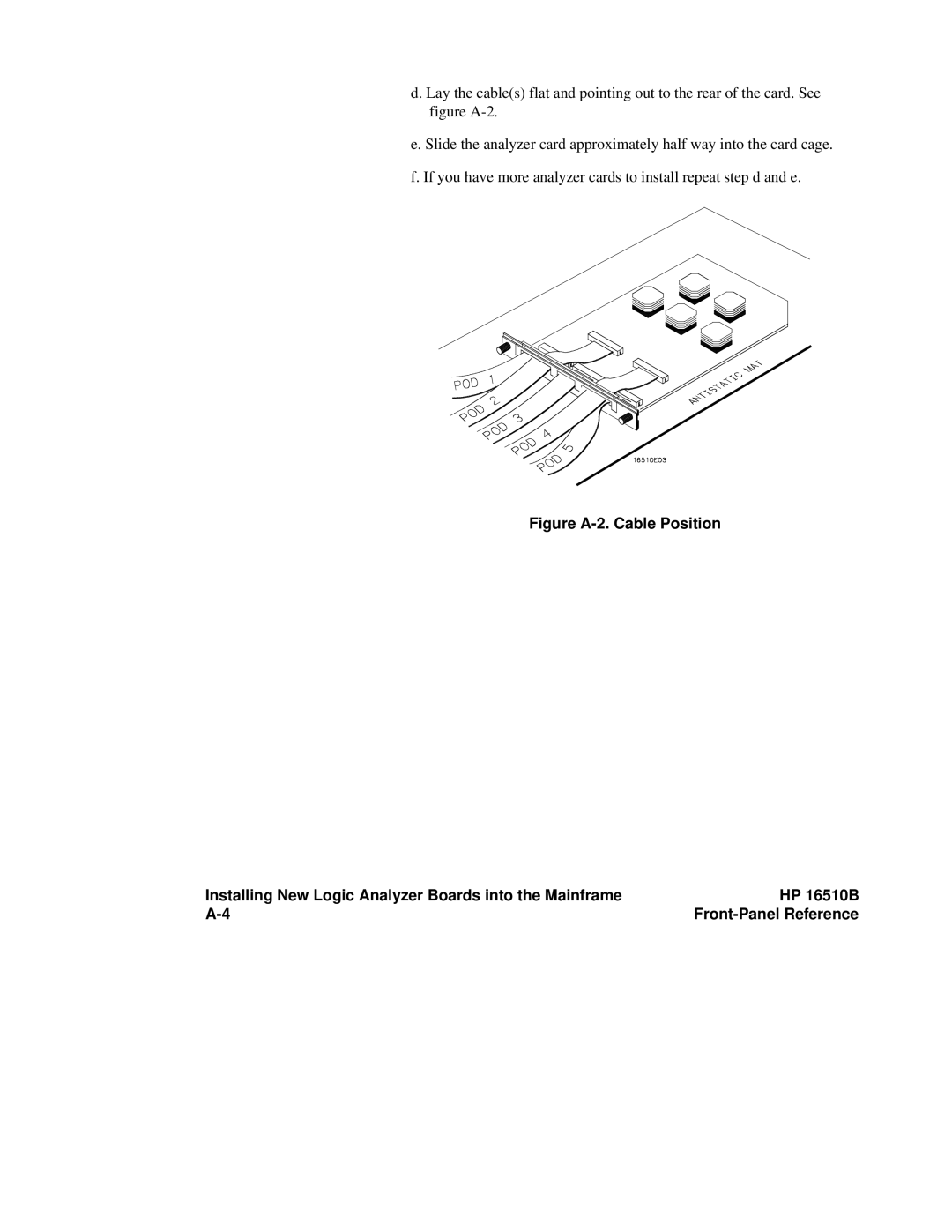 HP 16500A, 16510B manual Front-Panel Reference 