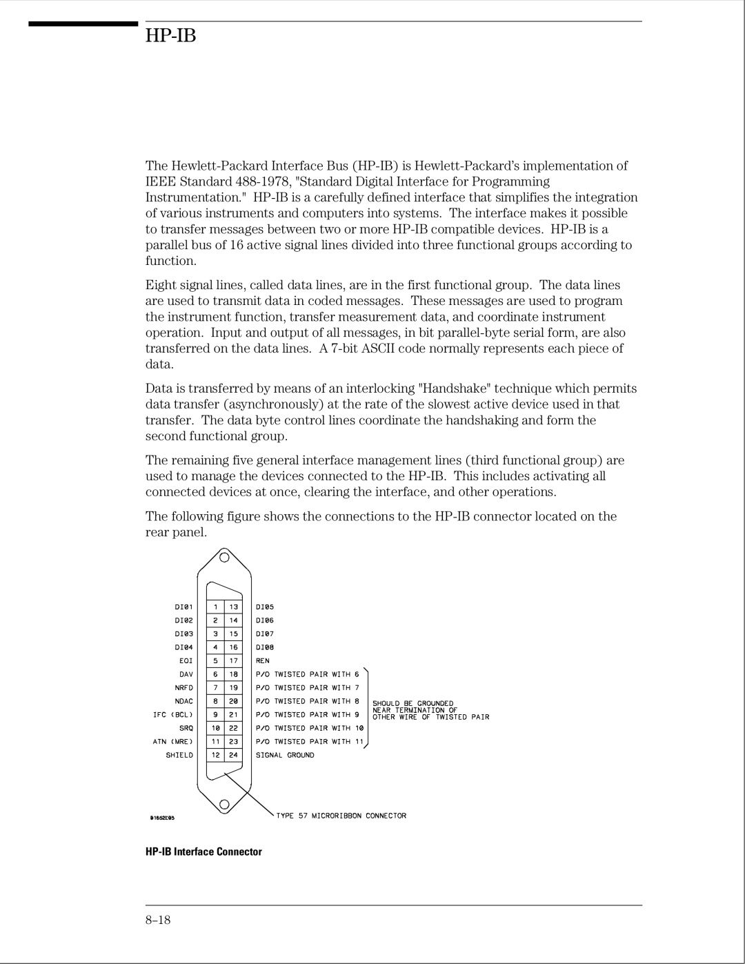 HP 16500B manual Hp-Ib 