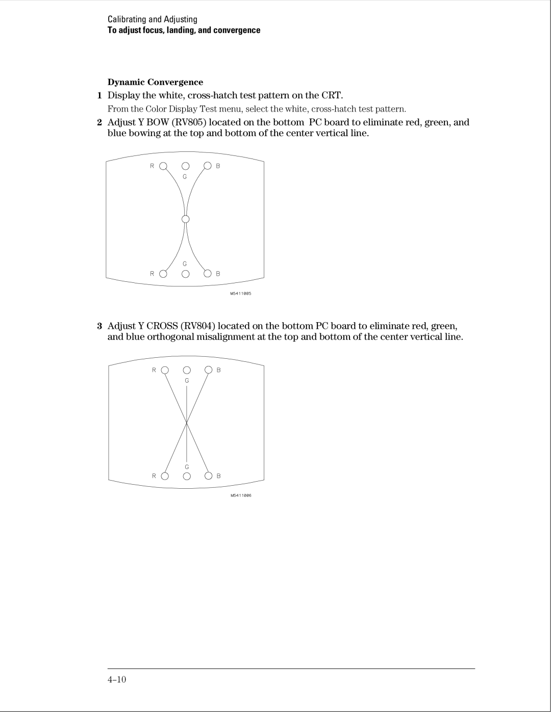 HP 16500B manual Dynamic Convergence 