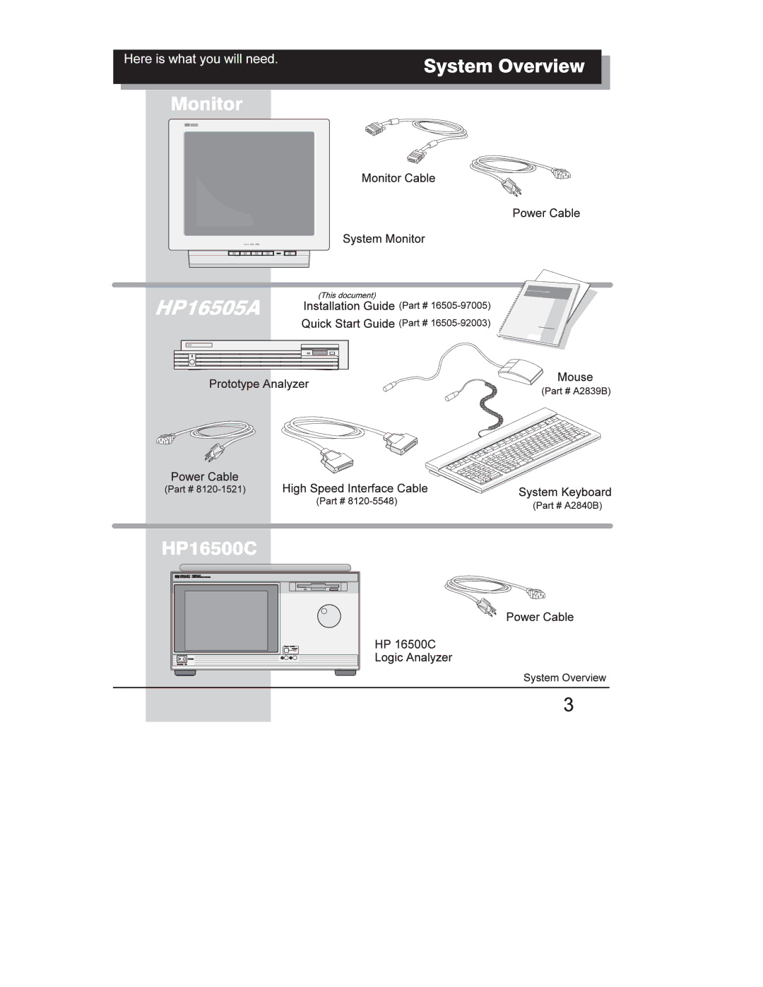 HP 16505A manual 