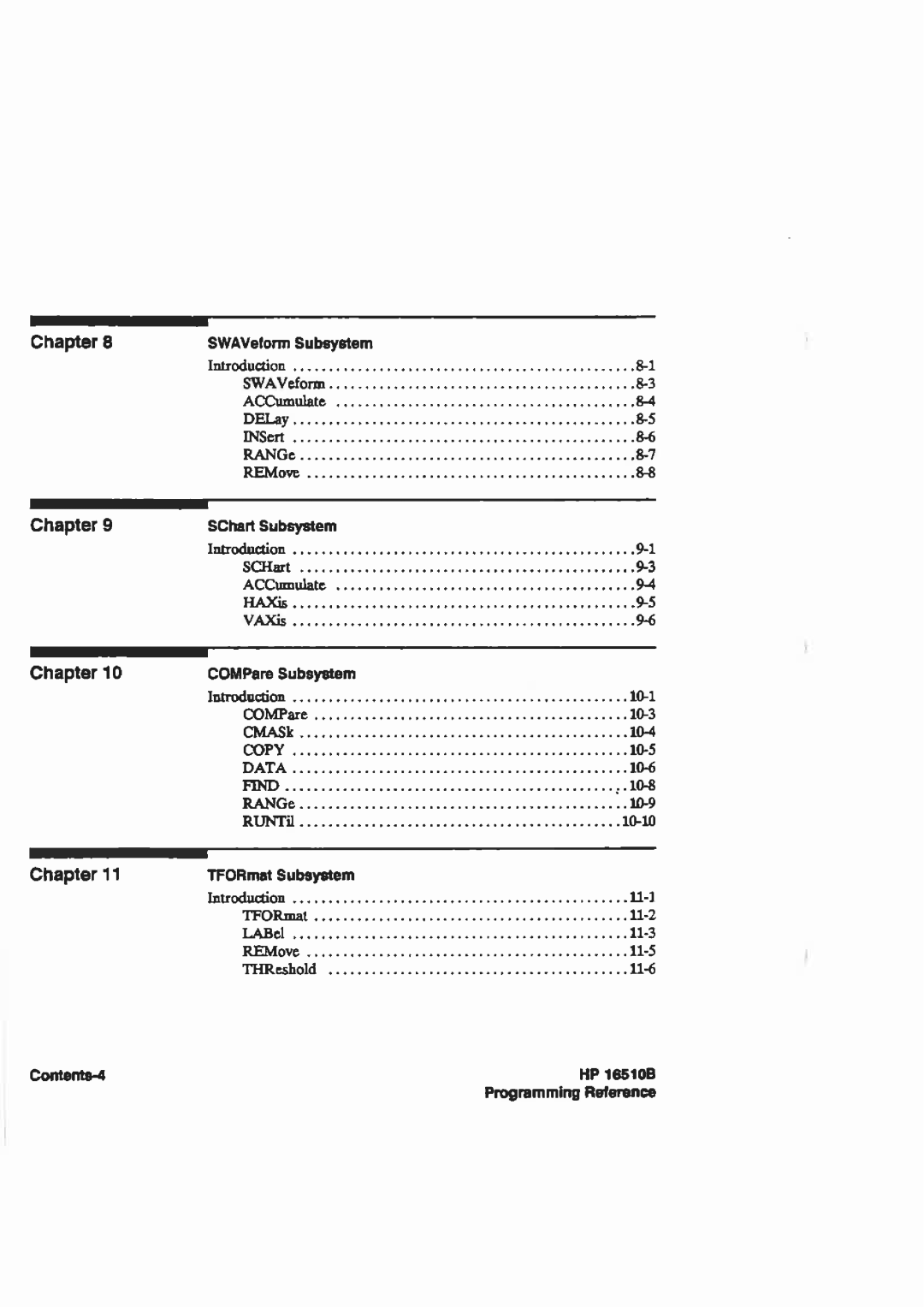 HP 16510B manual 