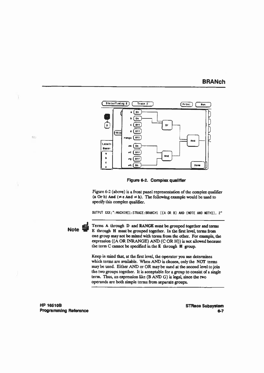 HP 16510B manual 