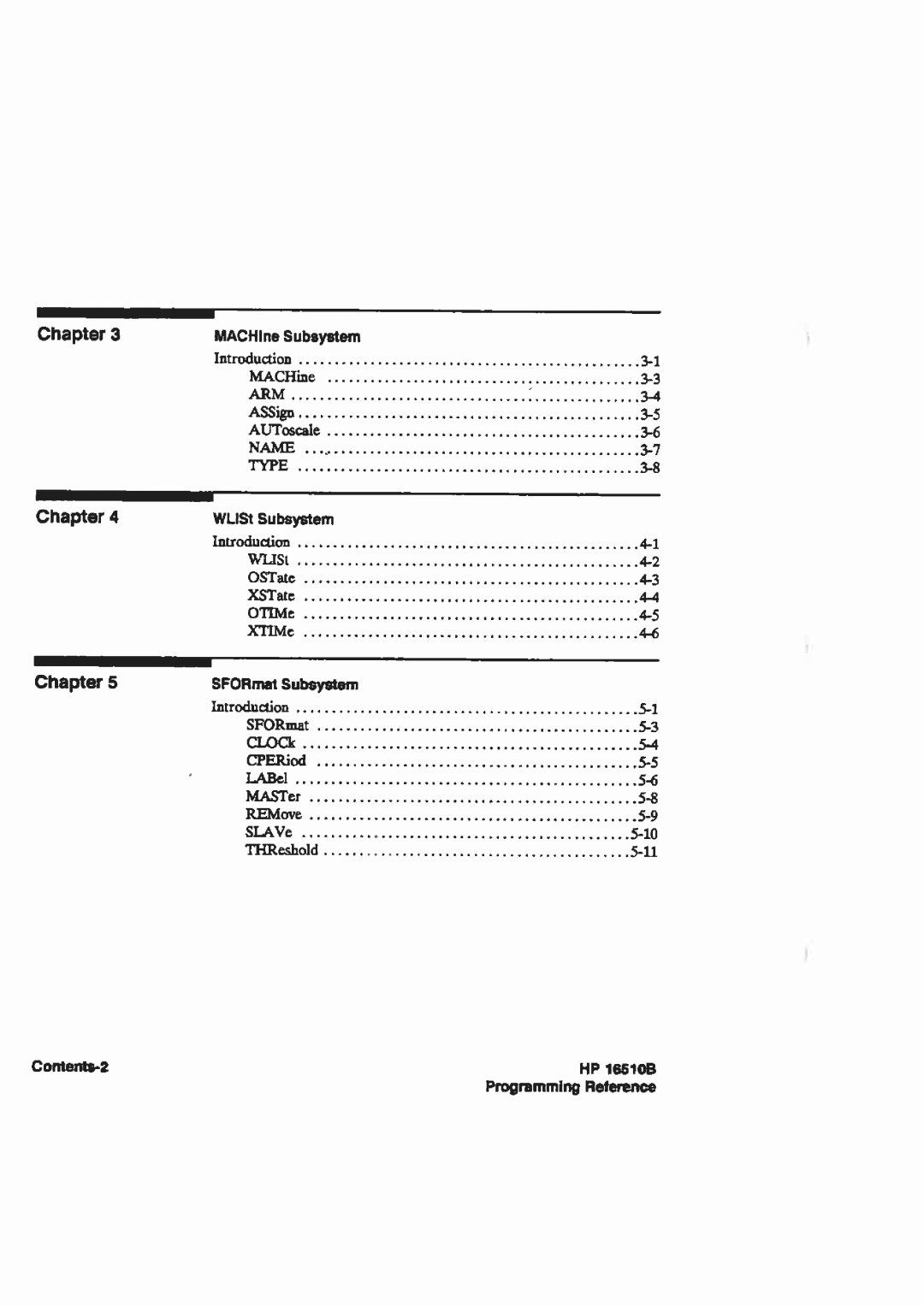 HP 16510B manual 