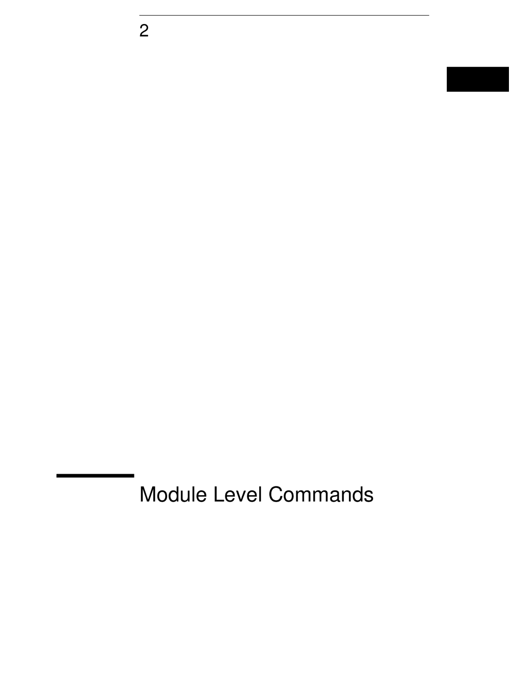 HP 16554A, 16555D, 16555A manual Module Level Commands 