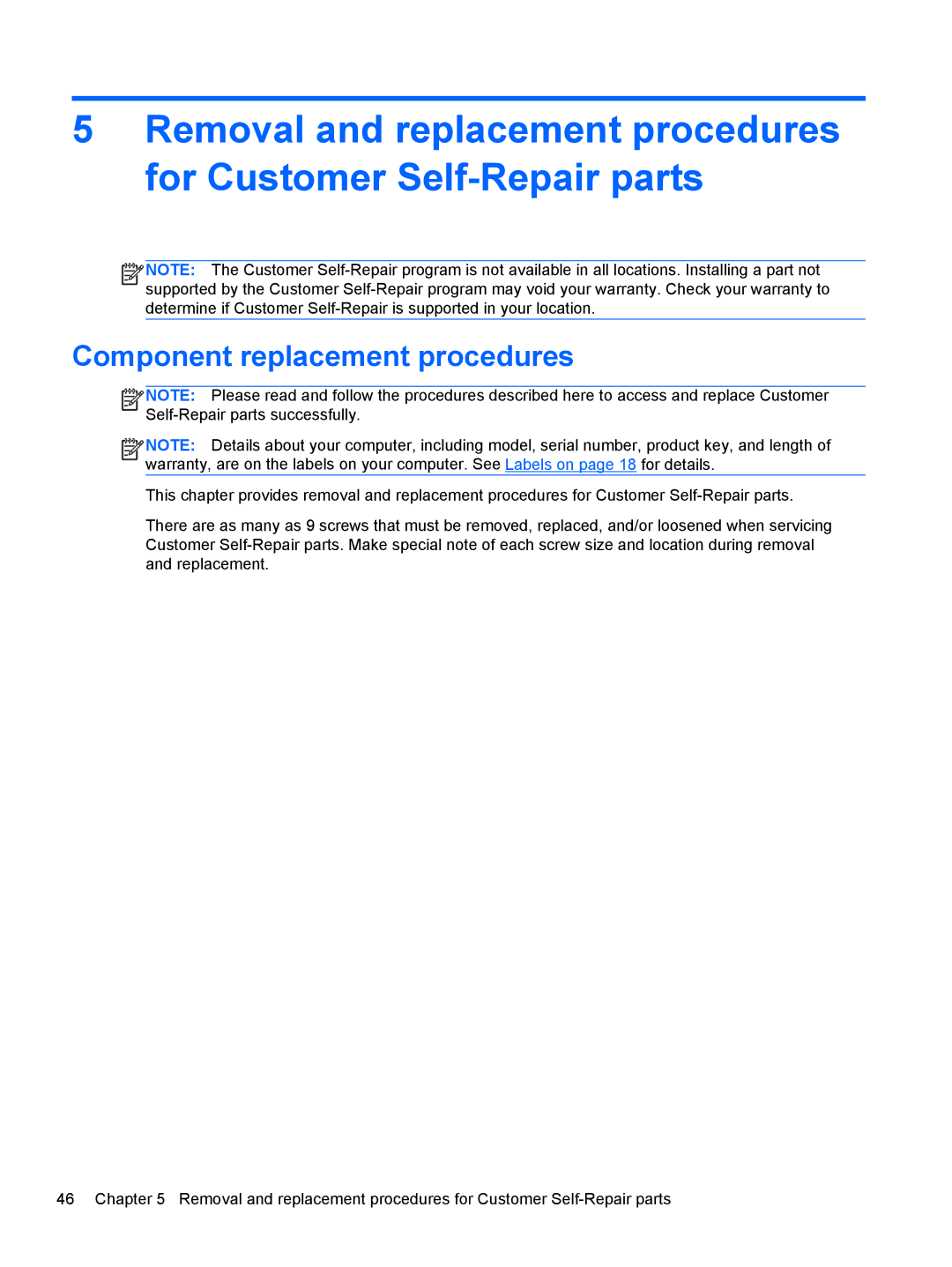 HP 17 E0J92UAABA, 17 E0J83UAABA, 17 E0J75UA, 17-e020us E0J81UAABA, 17-e010US E0J61UA#ABA Component replacement procedures 