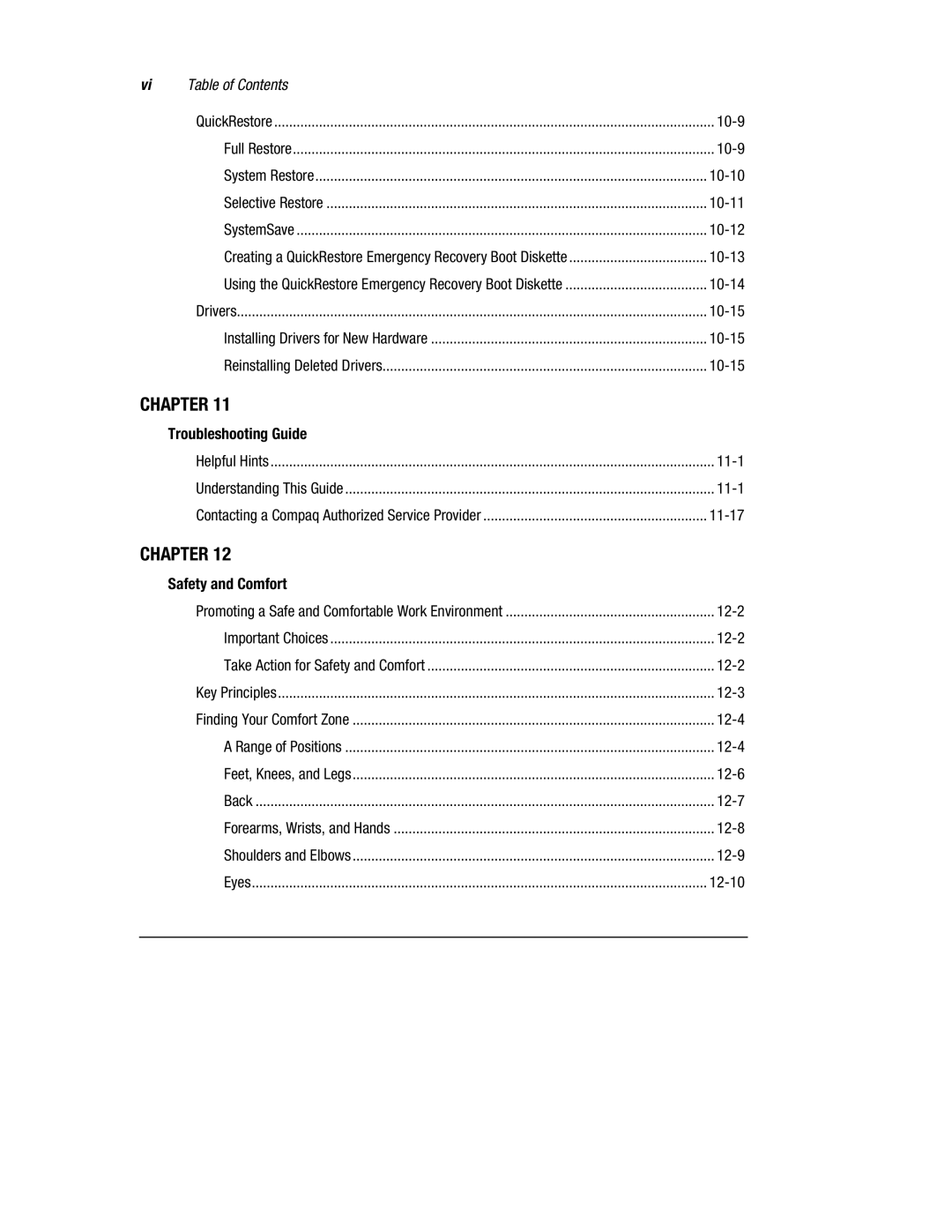 HP 1700T manual Troubleshooting Guide, Safety and Comfort 