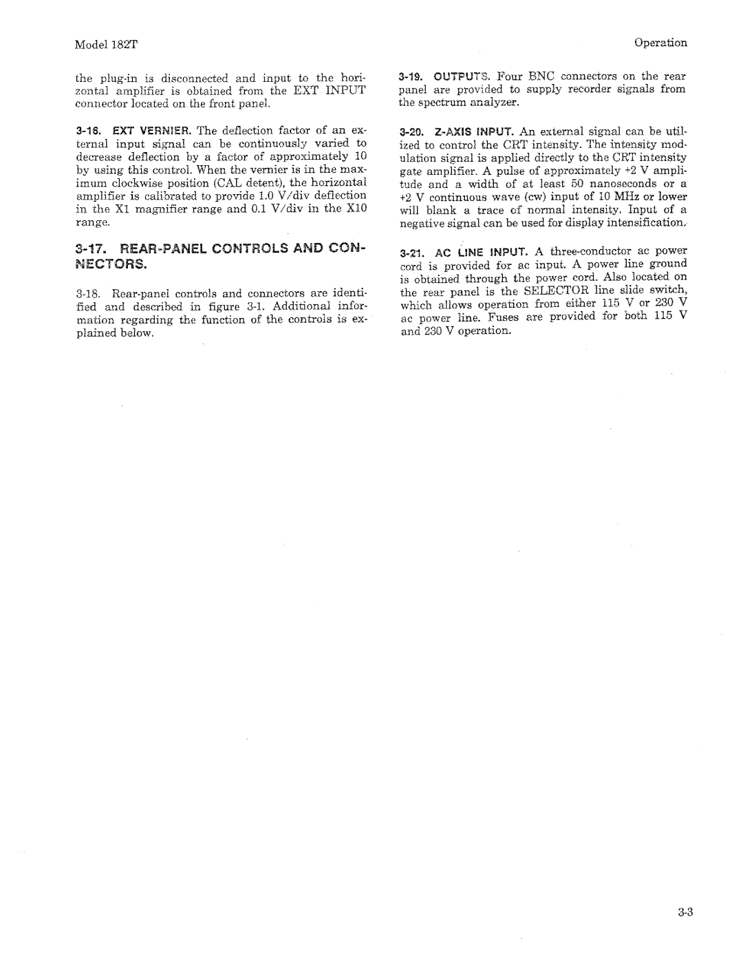 HP 182T manual 