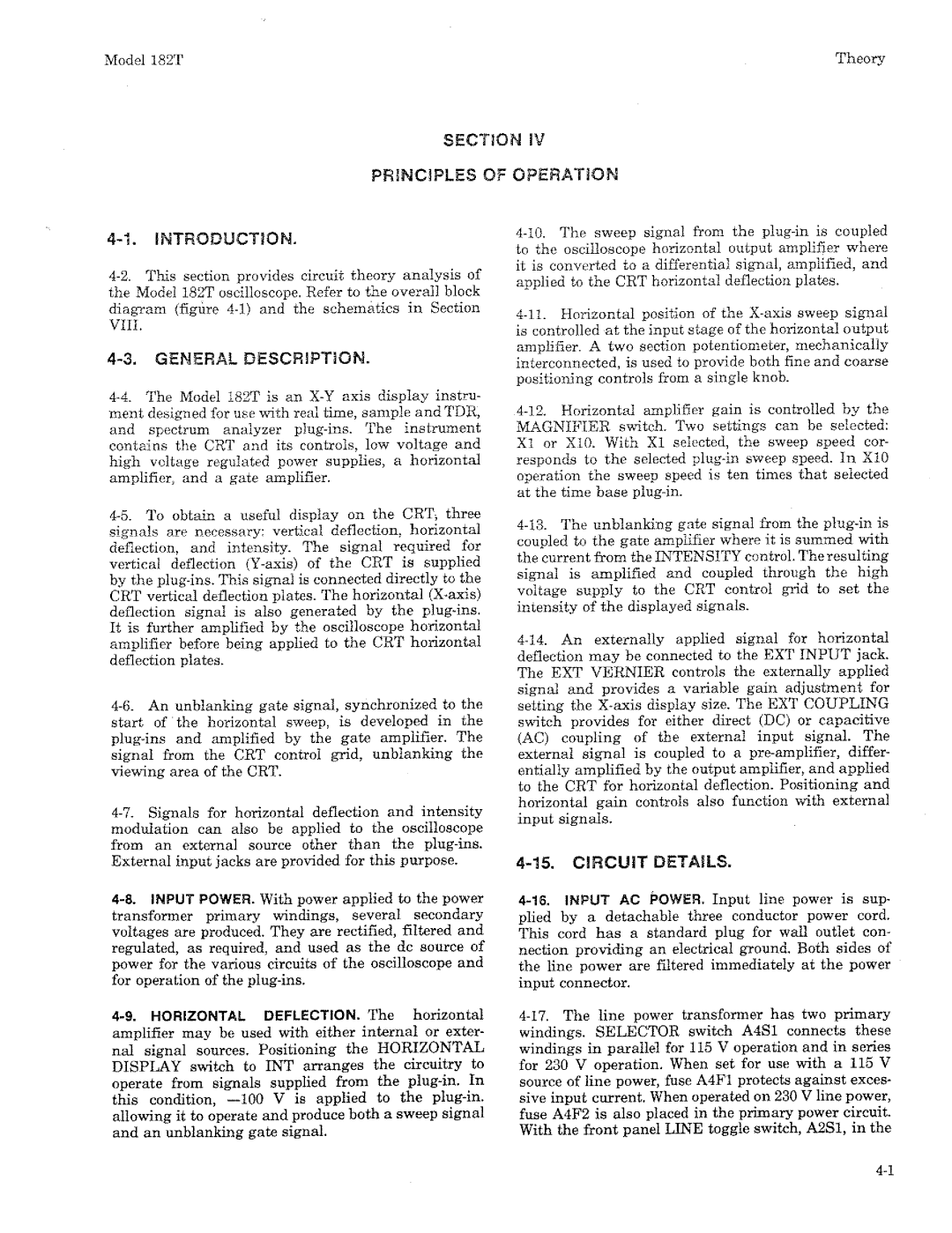 HP 182T manual 