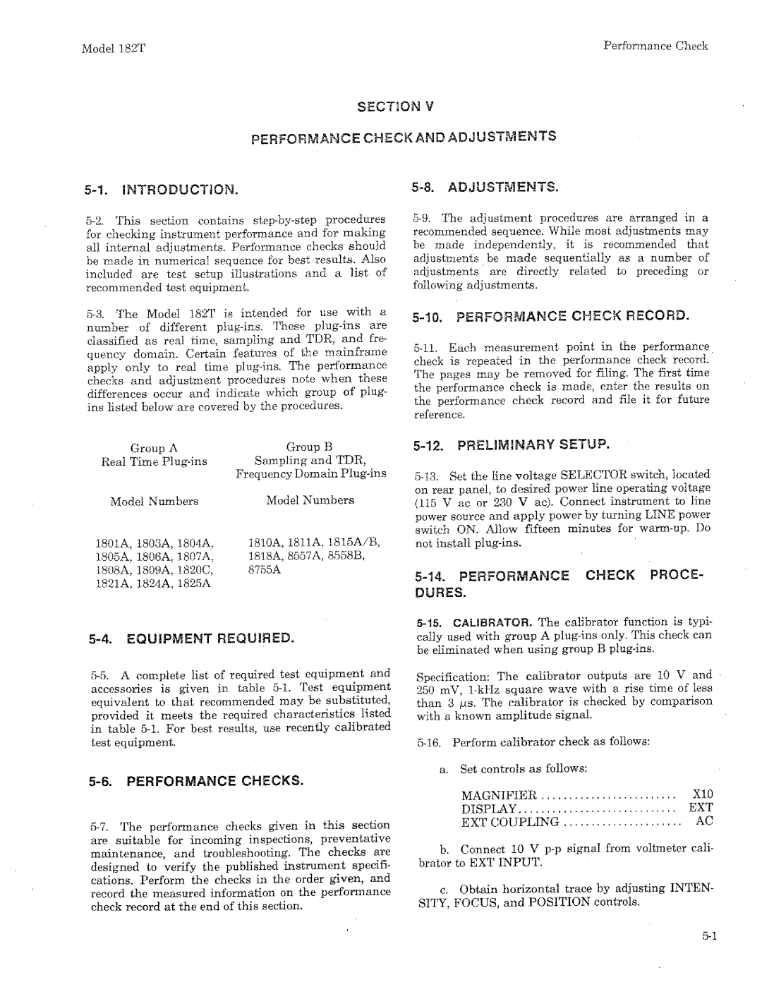 HP 182T manual 