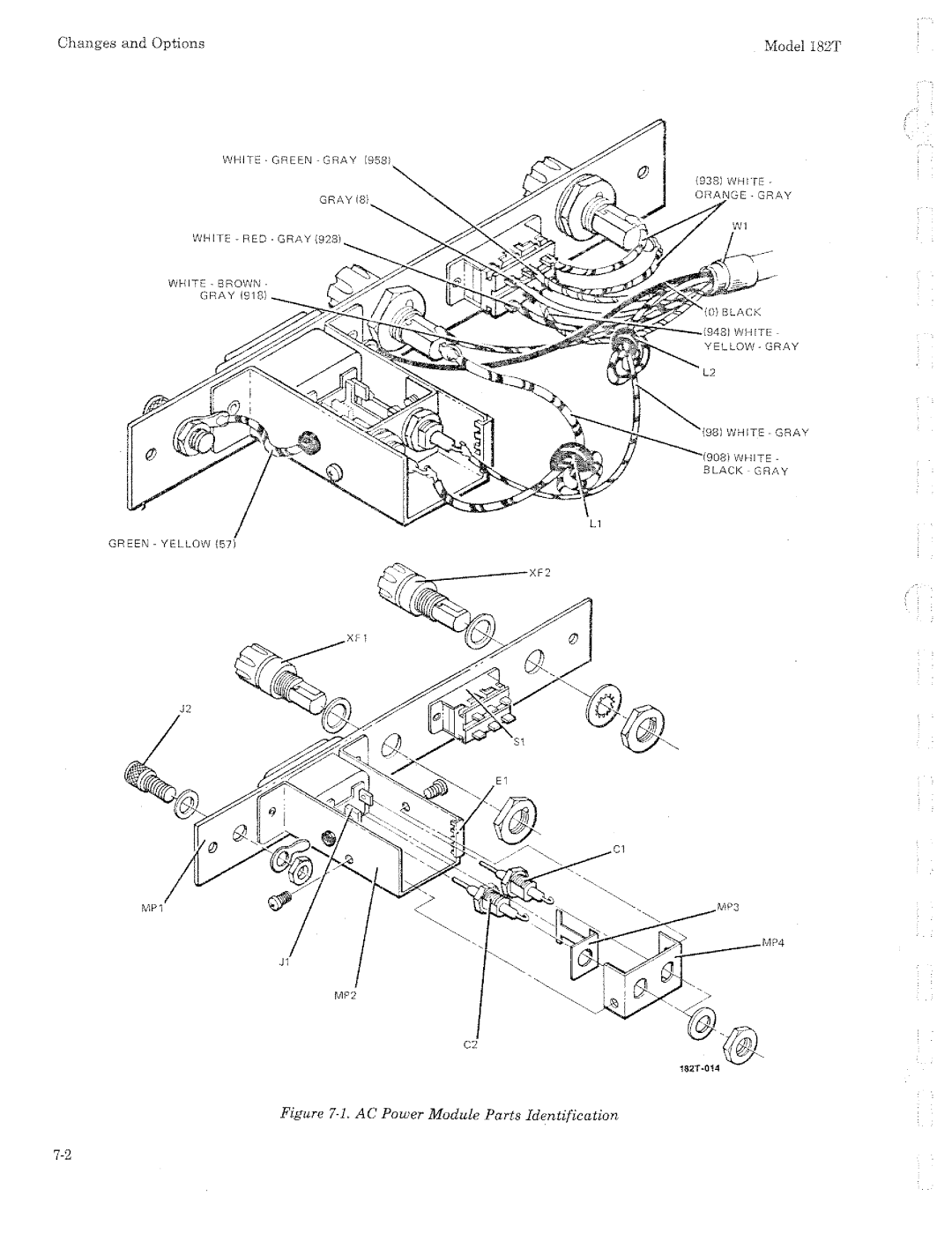 HP 182T manual 