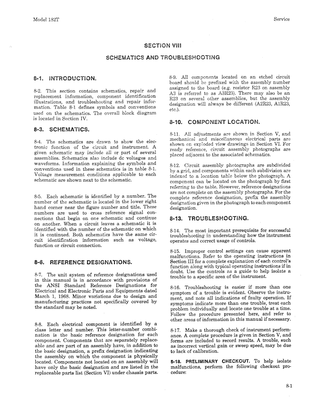 HP 182T manual 