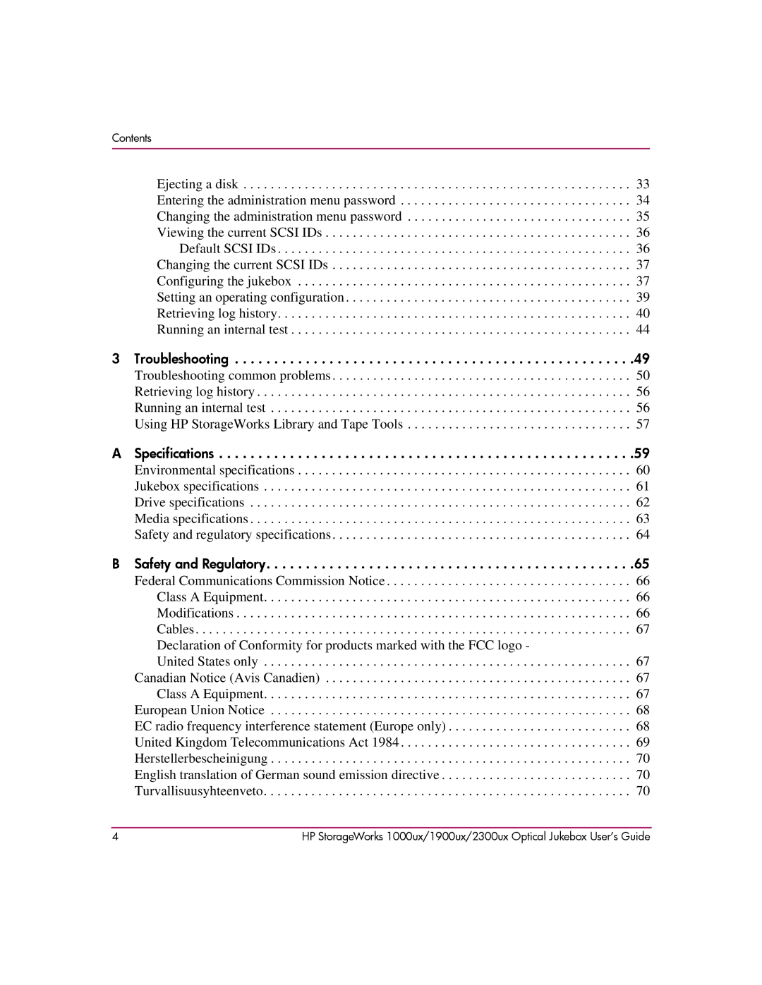 HP 2300ux, 1900ux, 1000ux manual Troubleshooting 