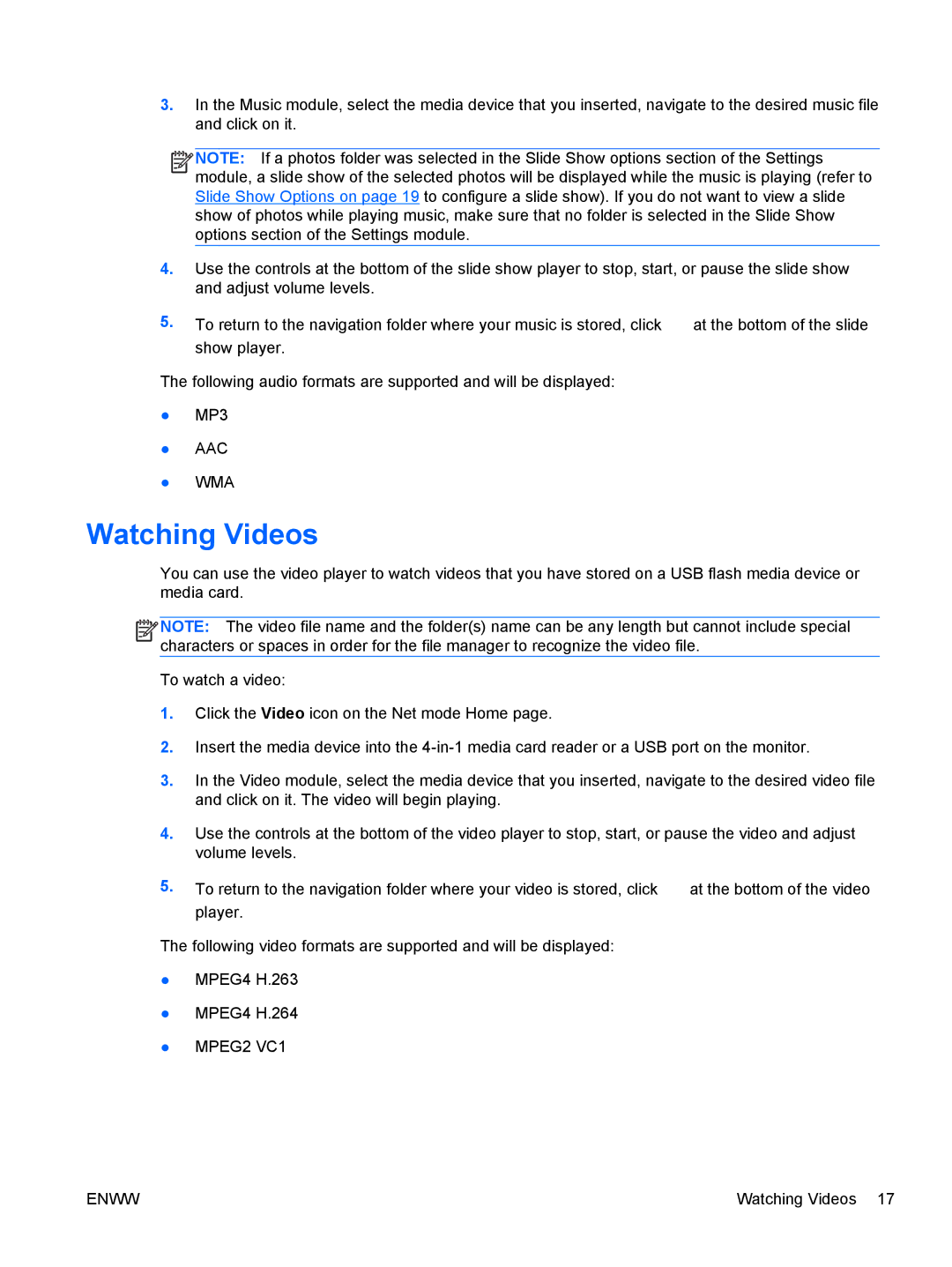 HP 1912NC, 1912NM manual Watching Videos 