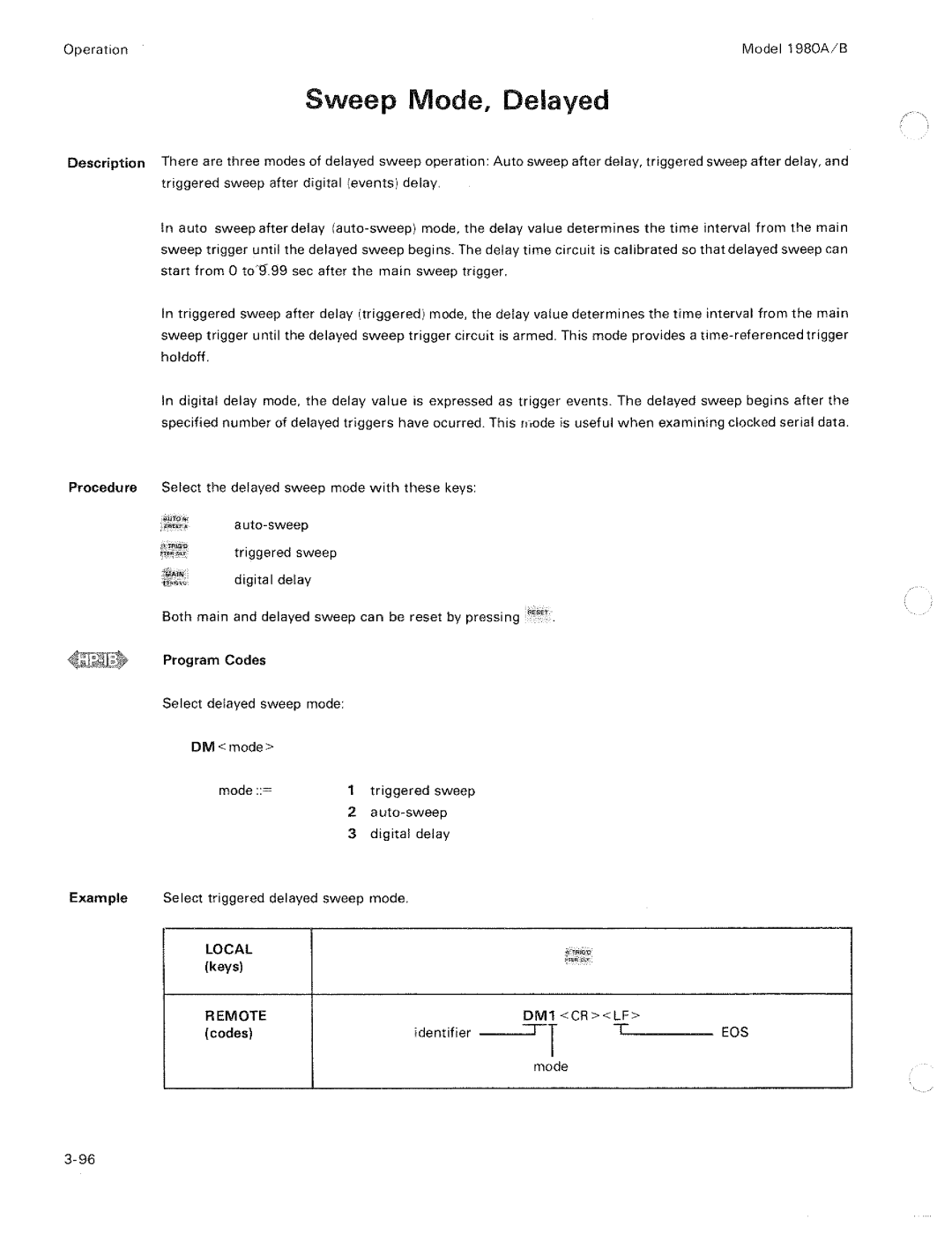 HP 1980 A, B manual 