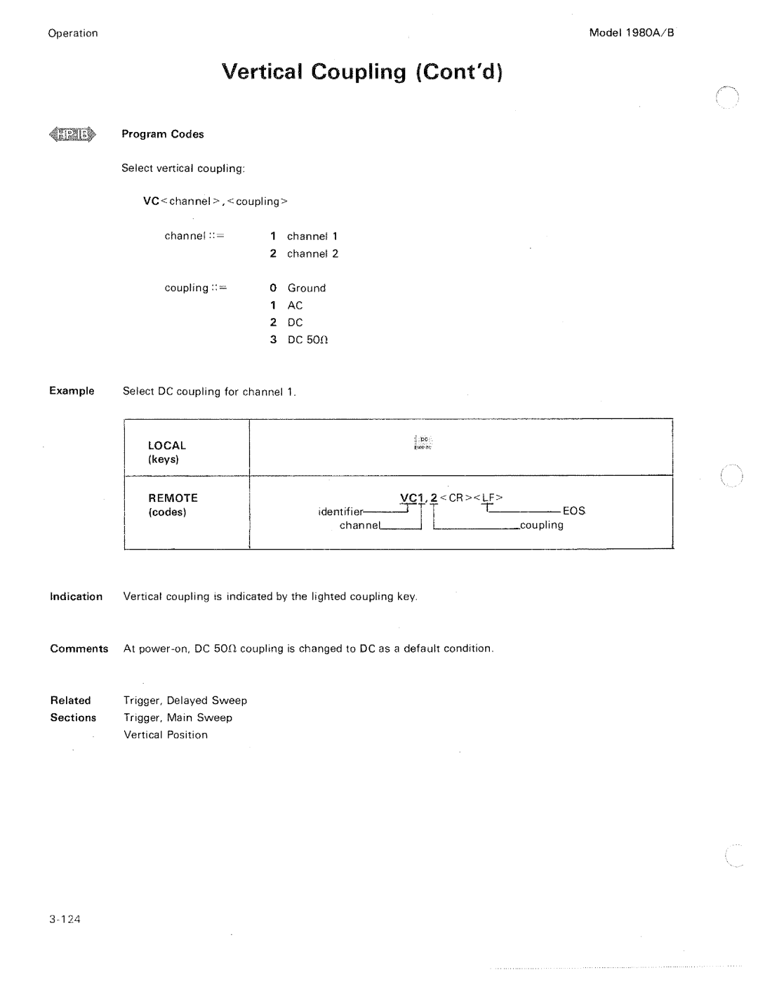 HP 1980 A, B manual 