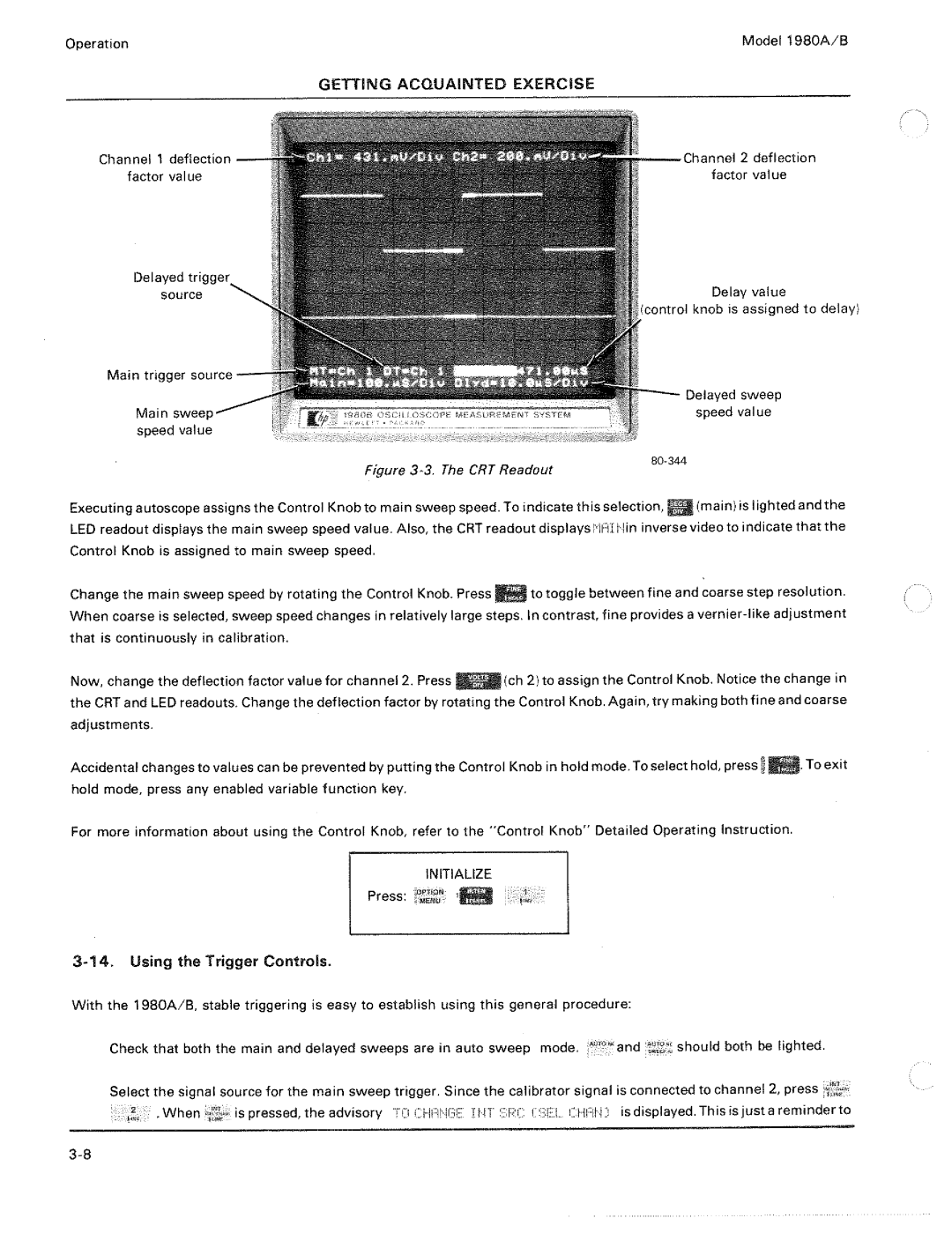 HP 1980 A, B manual 